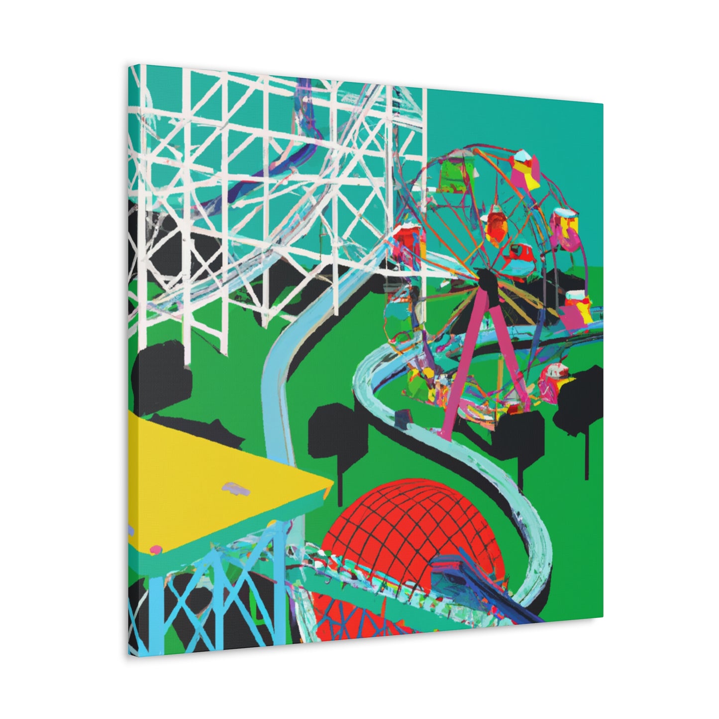 Thrilltopia - Amusement - Canvas