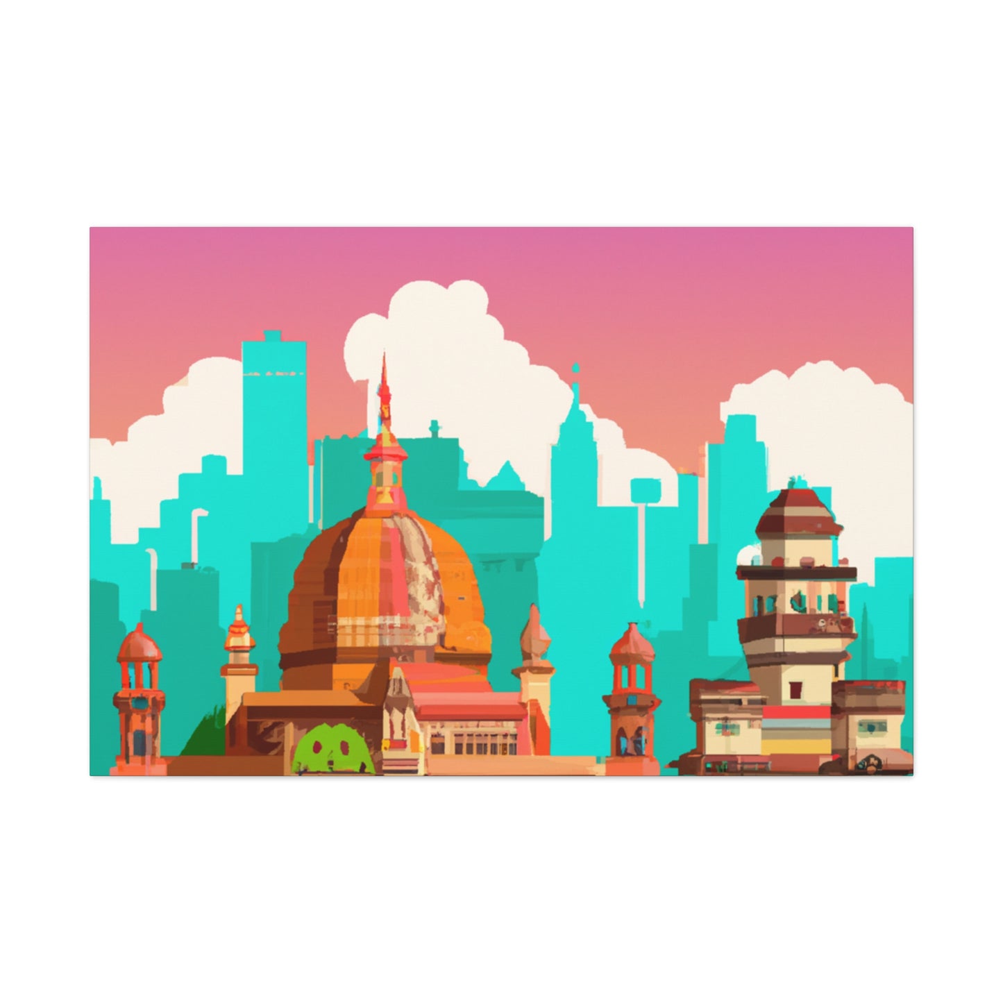 Azure Journeys - Destination India - Canvas