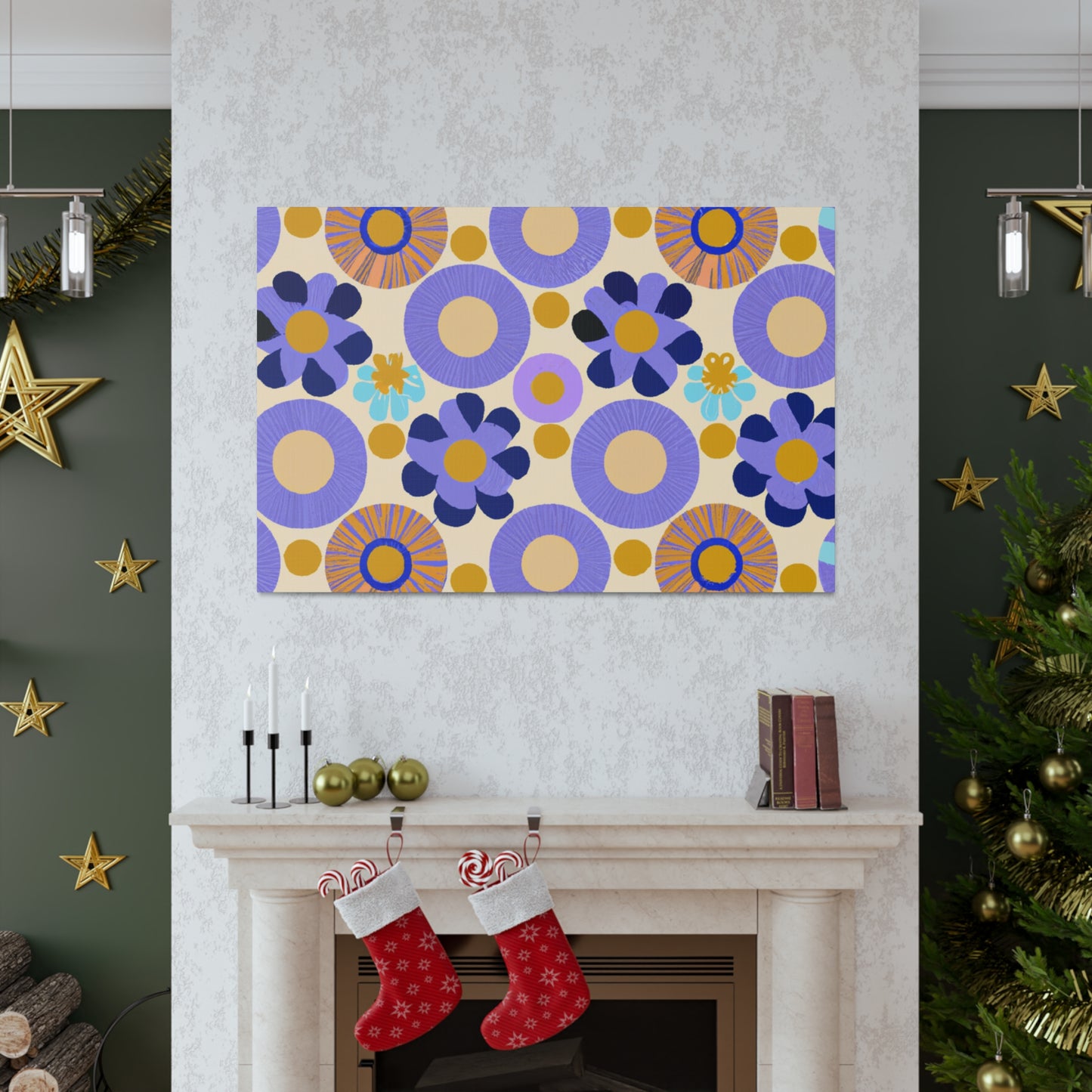 Flower Slumber Party: - Floral Canvas