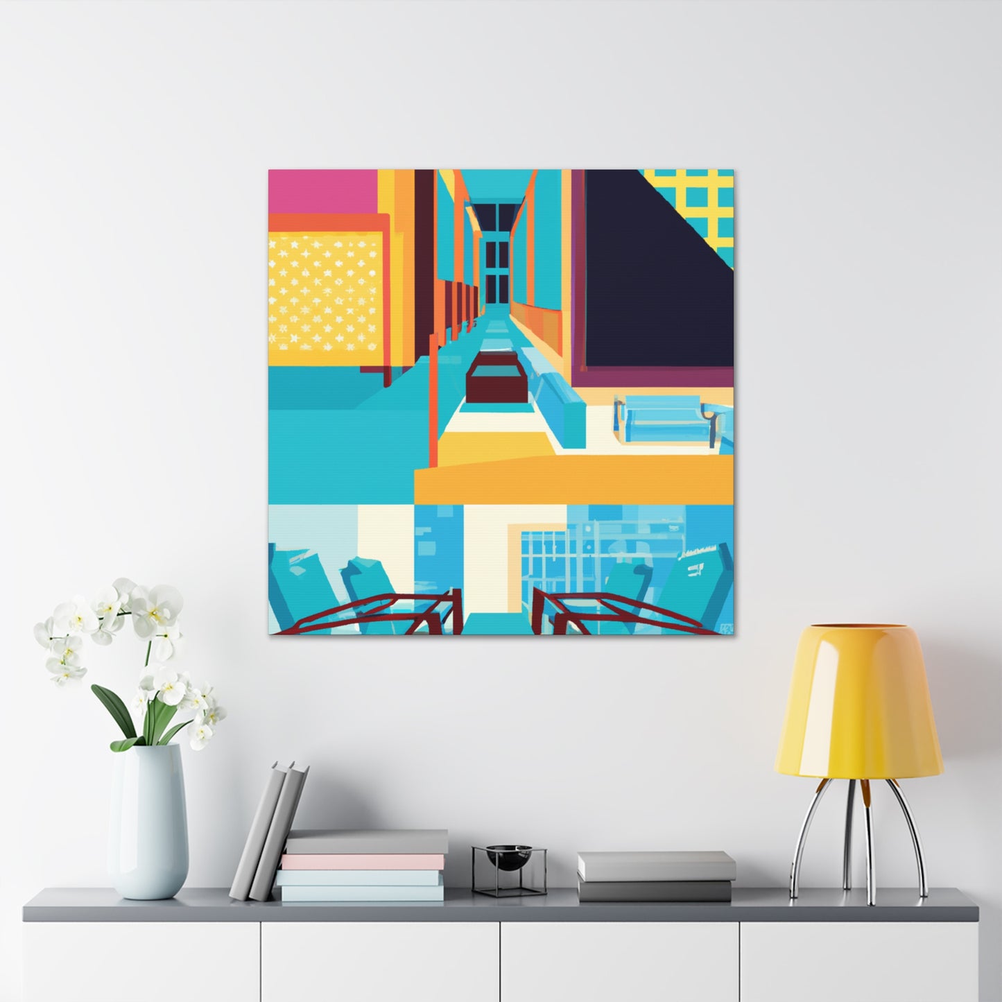 Rejuvenation- Midcentury - Canvas