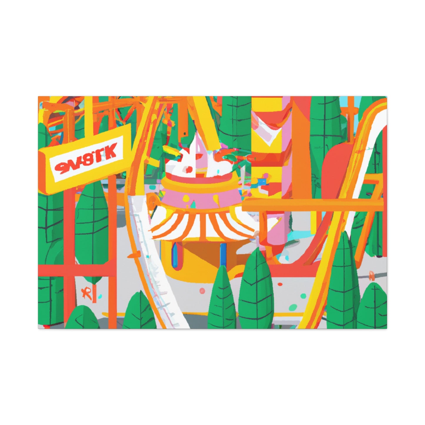 Dreamland Delight - Amusement - Canvas