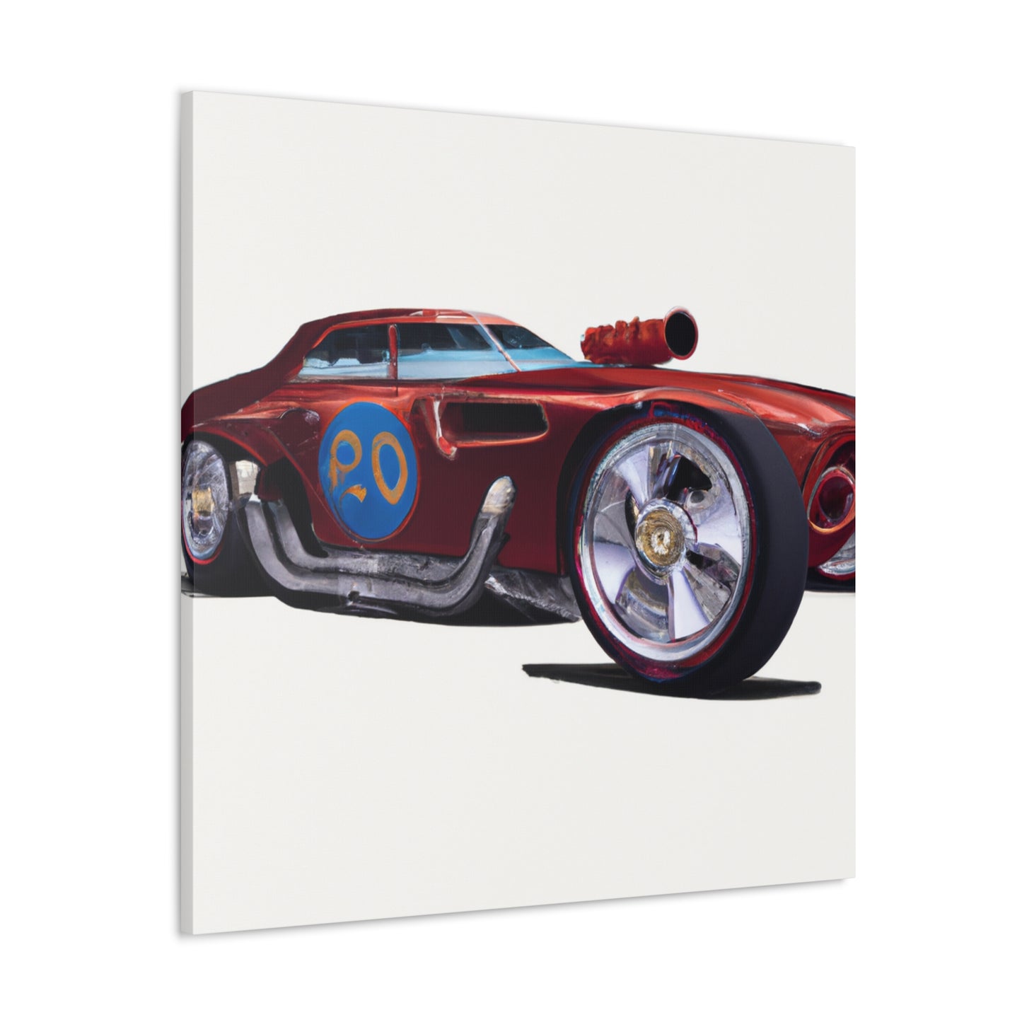 Hot Rod Scorcher - Automobile - Canvas