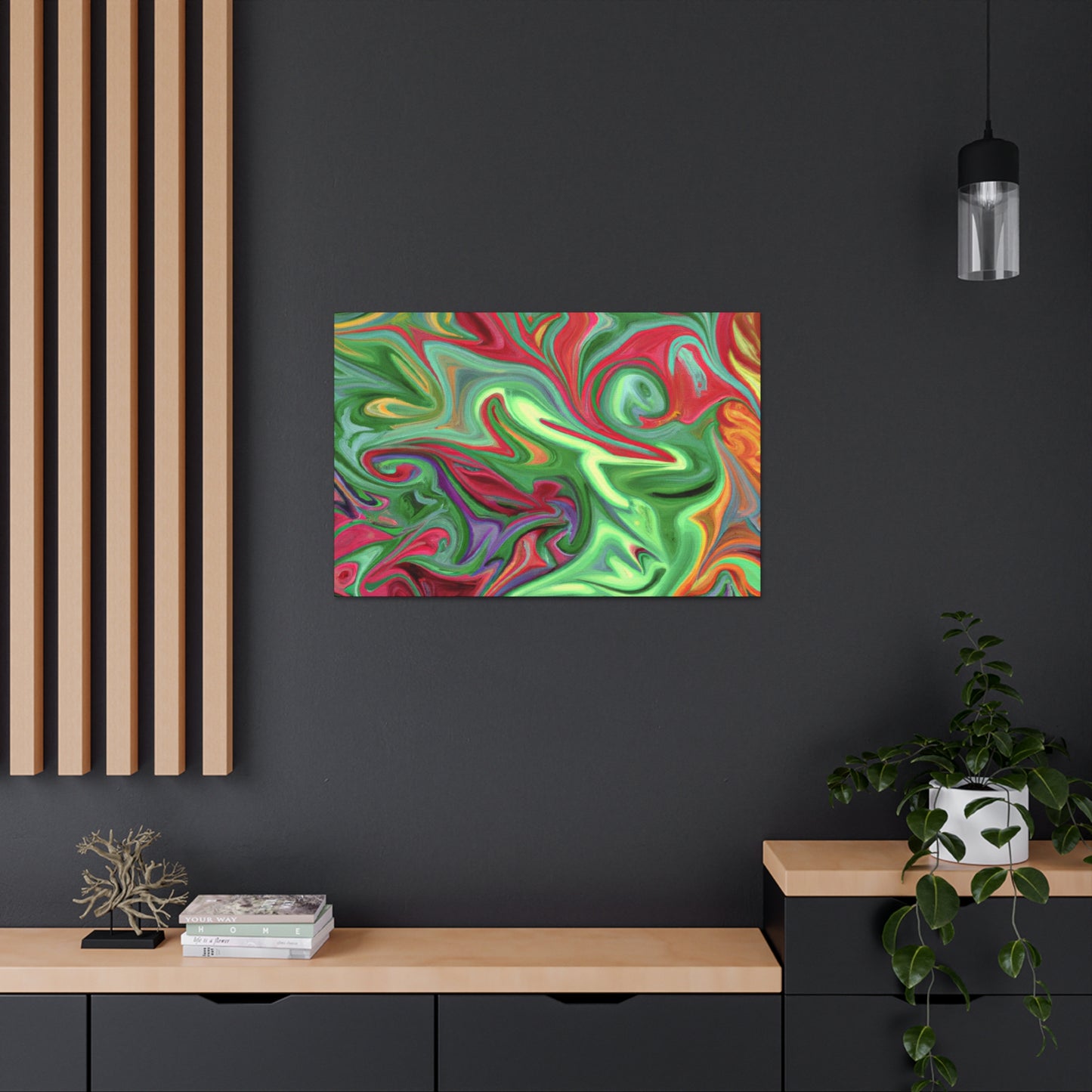 Johannes Warmflow- Canvas - Abstract
