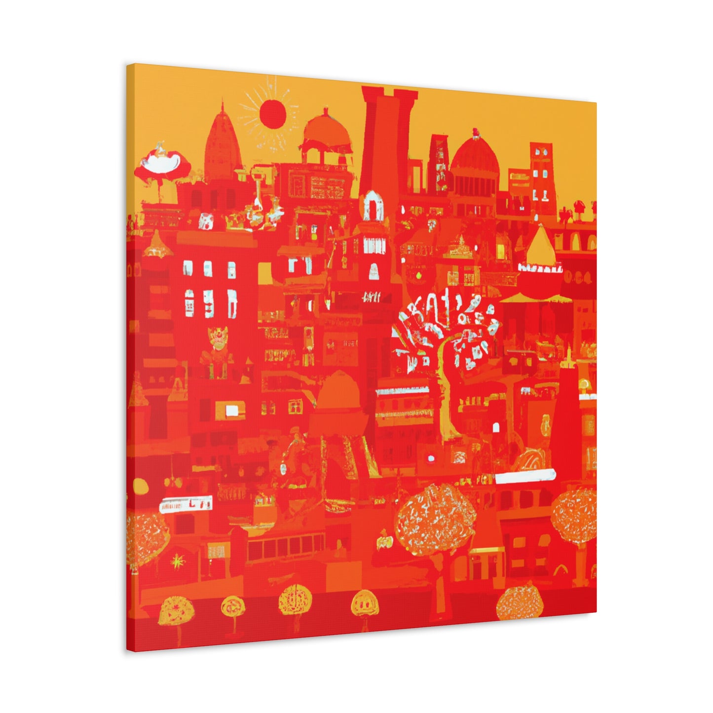 Kalpana Chandran - India - Canvas
