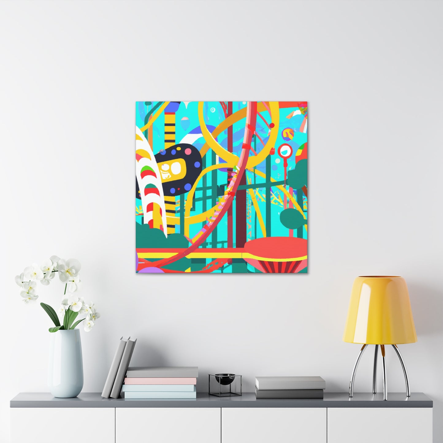 Funtastic Falls - Amusement - Canvas