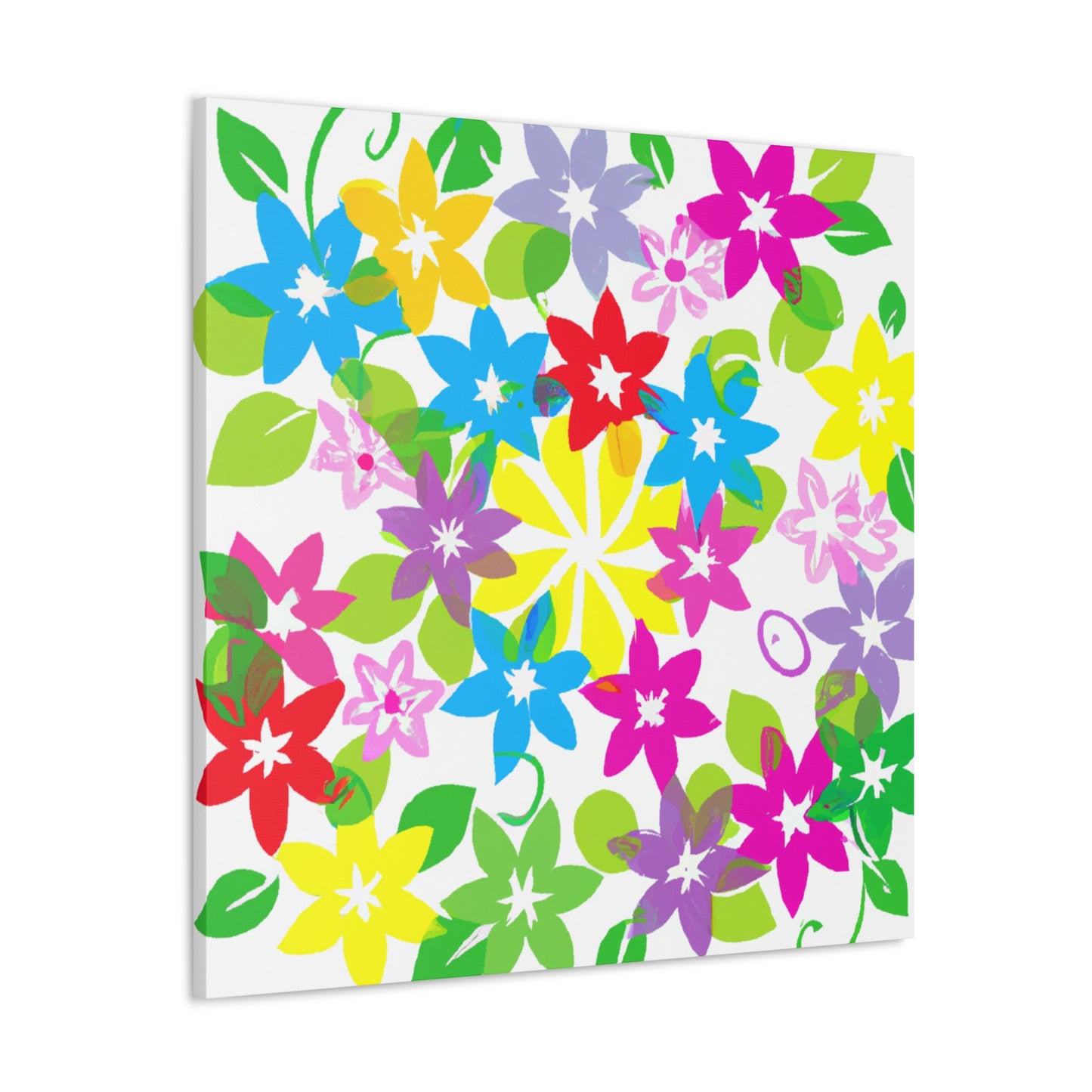 Blossom Palette - Floral - Canvas