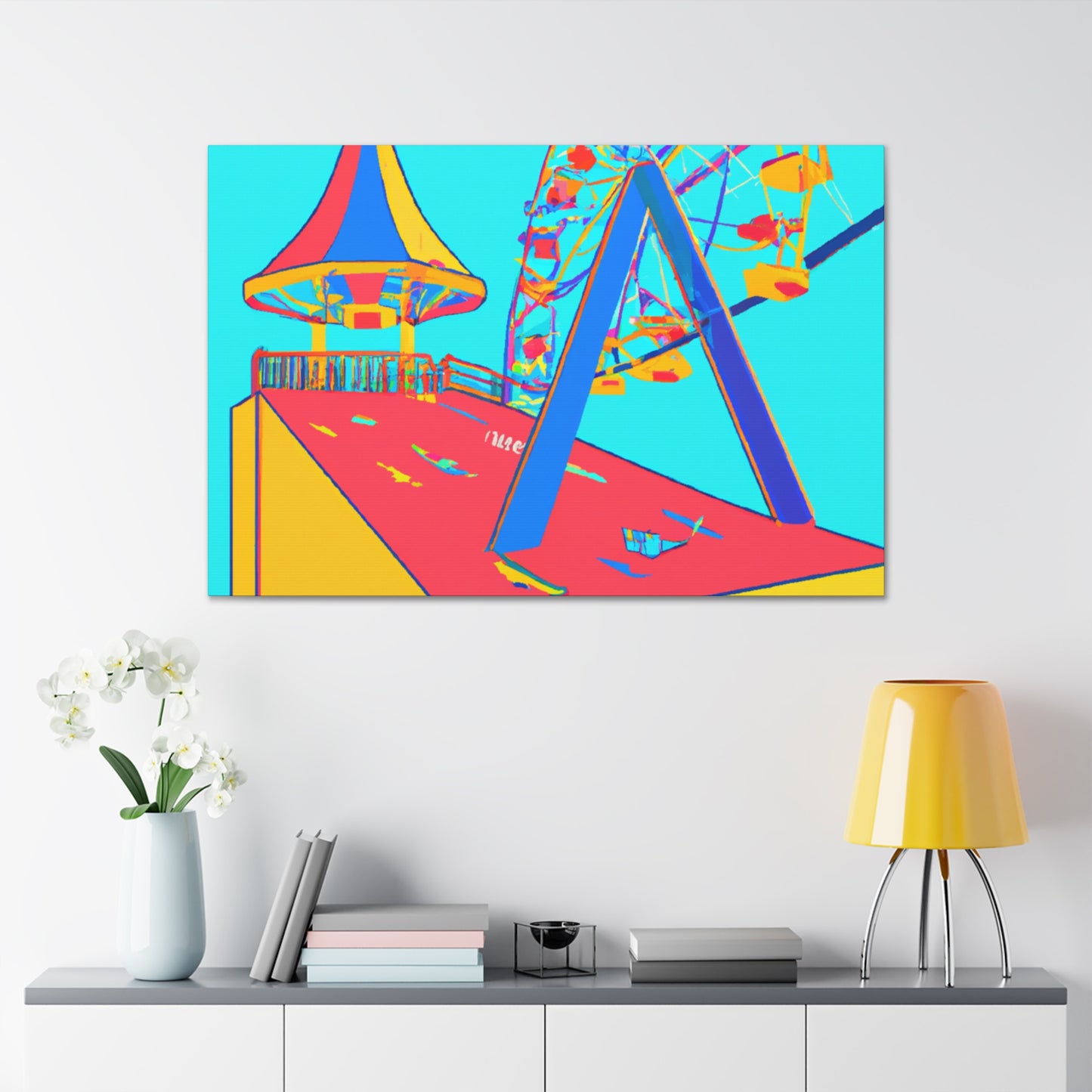 Magic Moonland - Amusement - Canvas