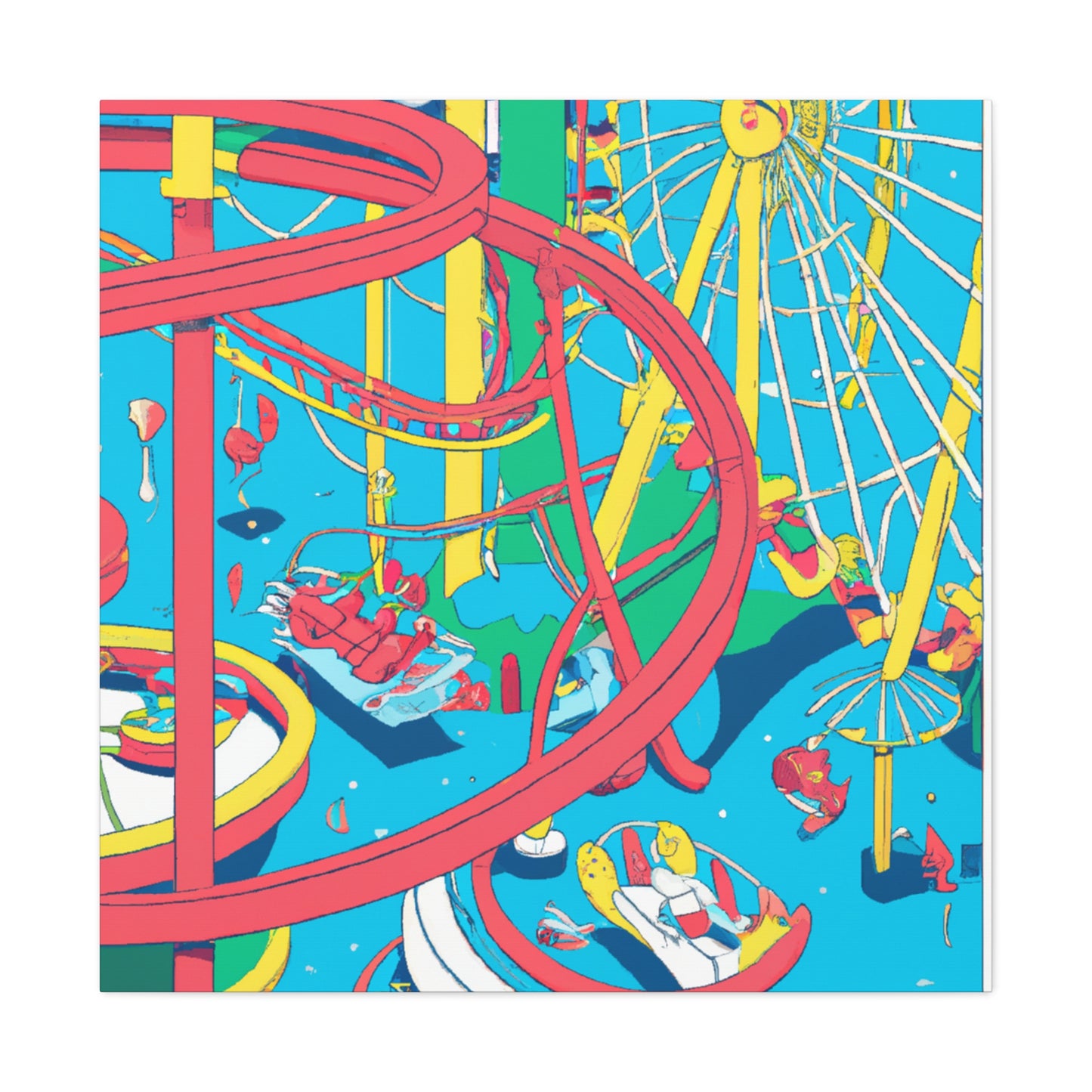 Spinning Vortex - Amusement - Canvas