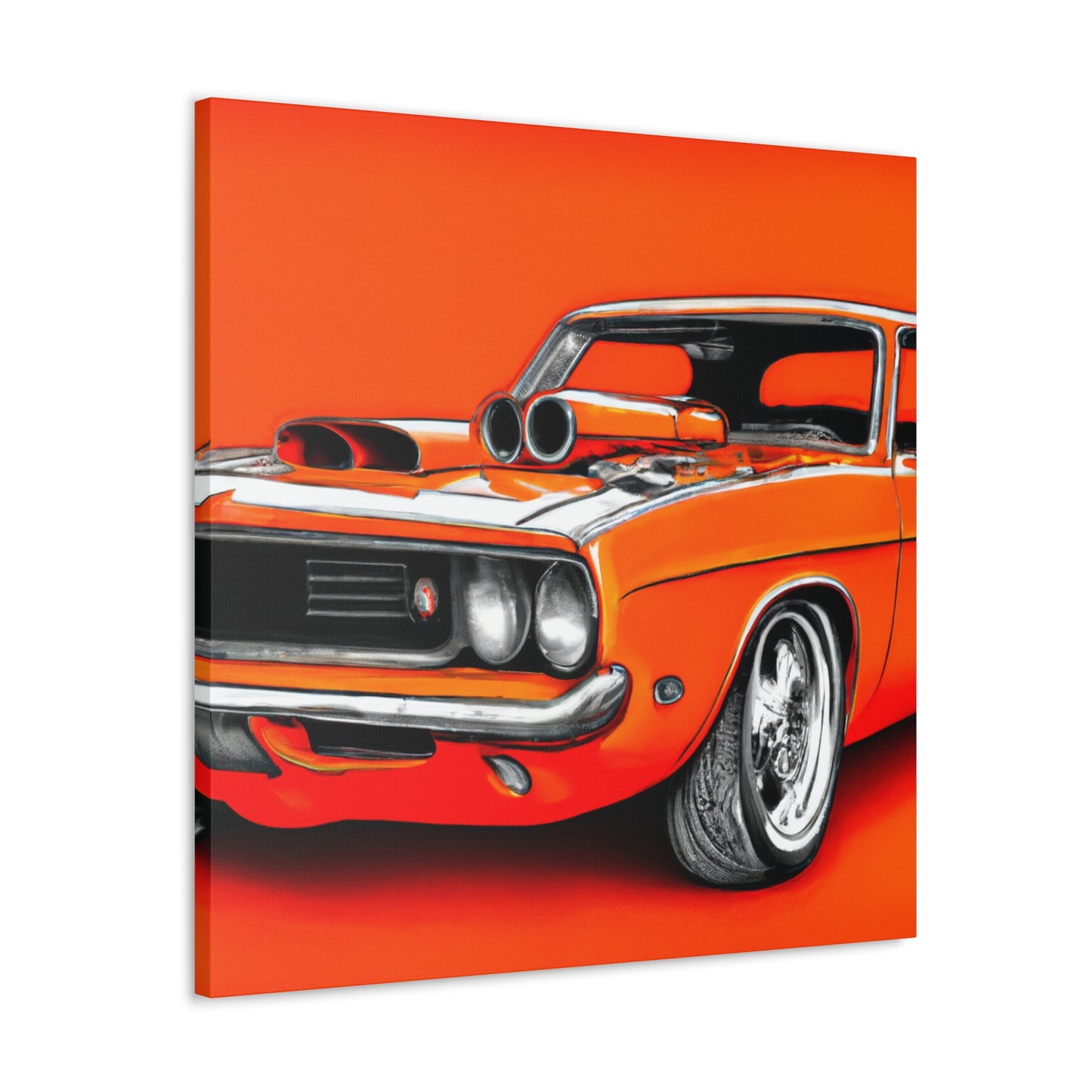 The "Tailgator" - Automobile - Canvas