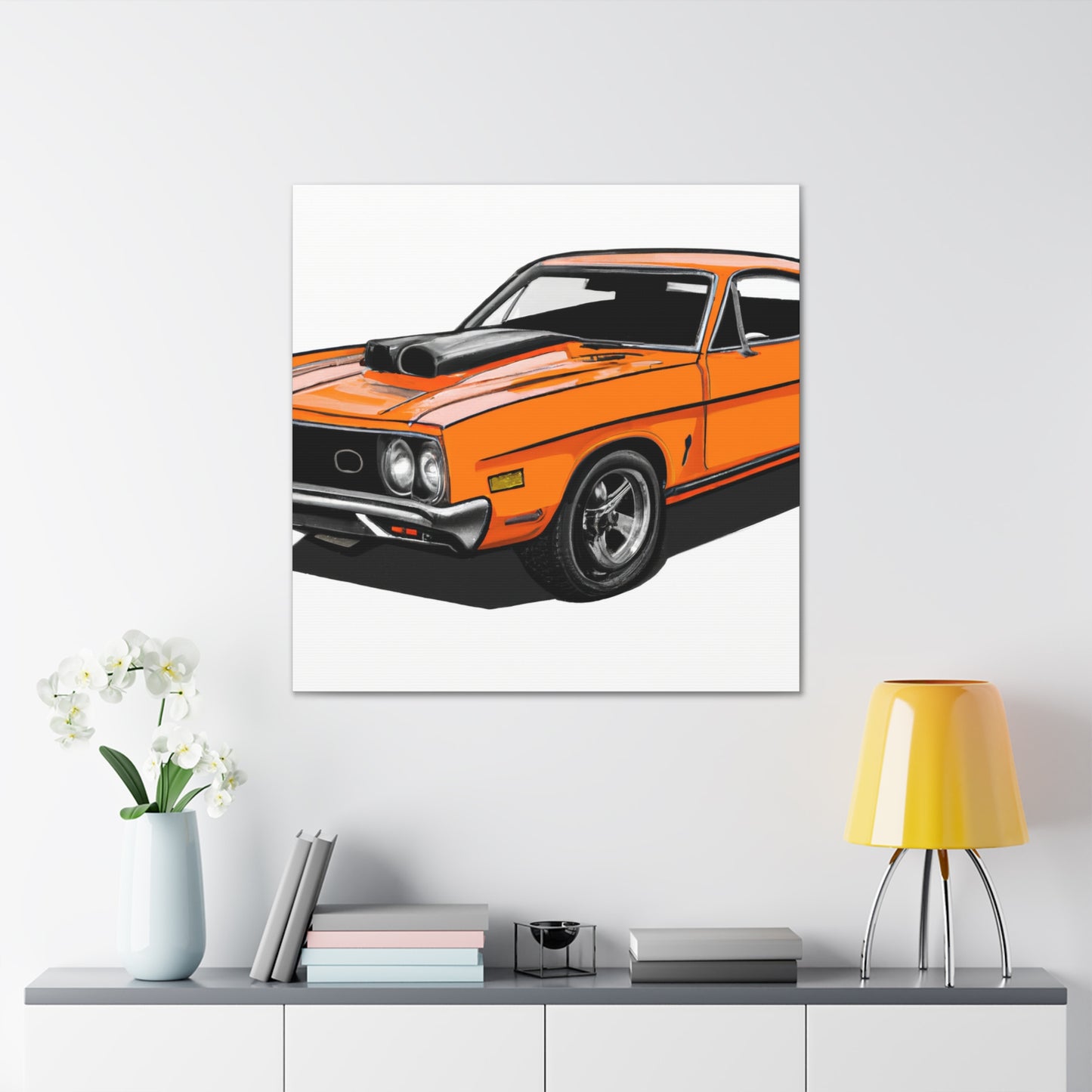 Rat Rocket - Automobile - Canvas