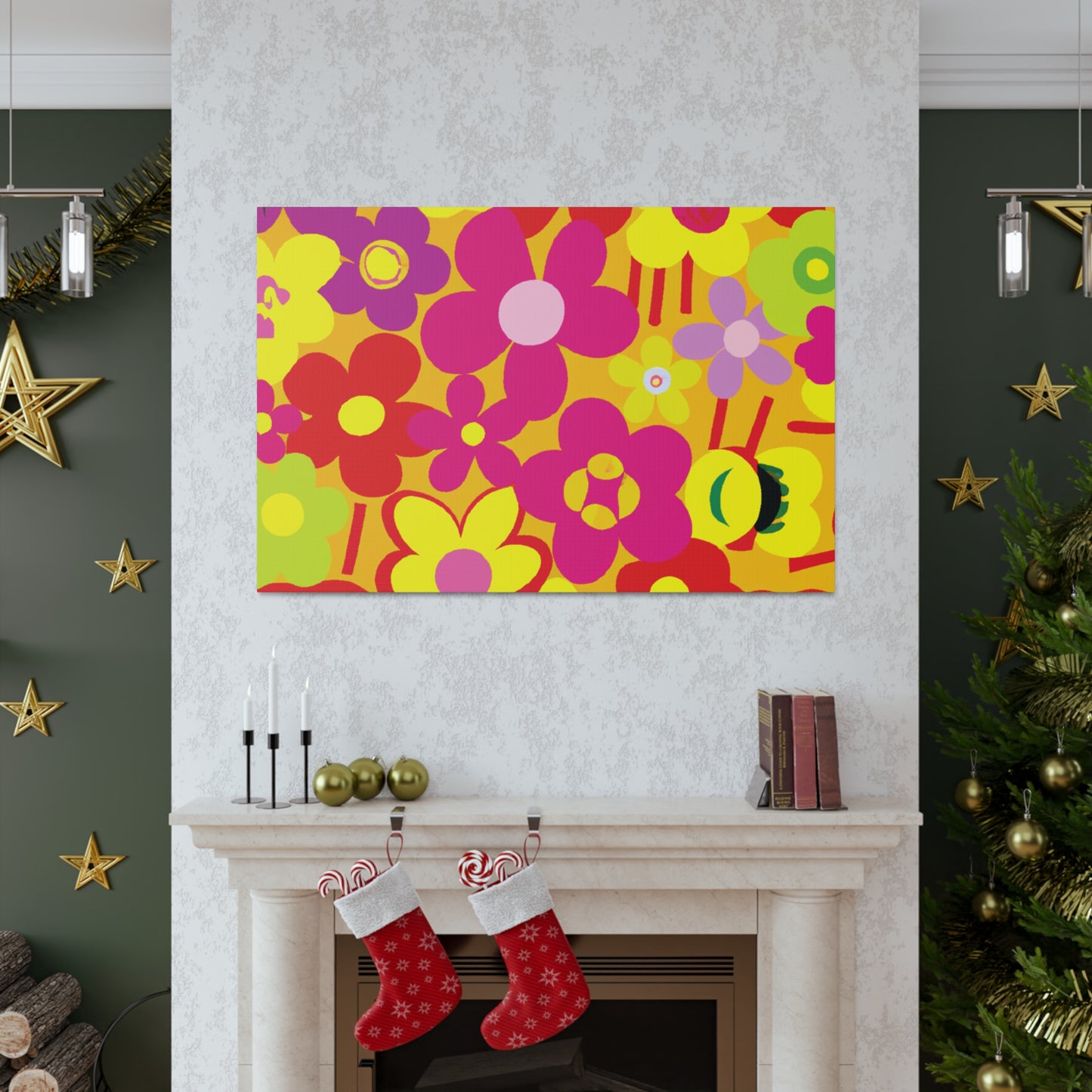 Floral Symphony - Floral Canvas