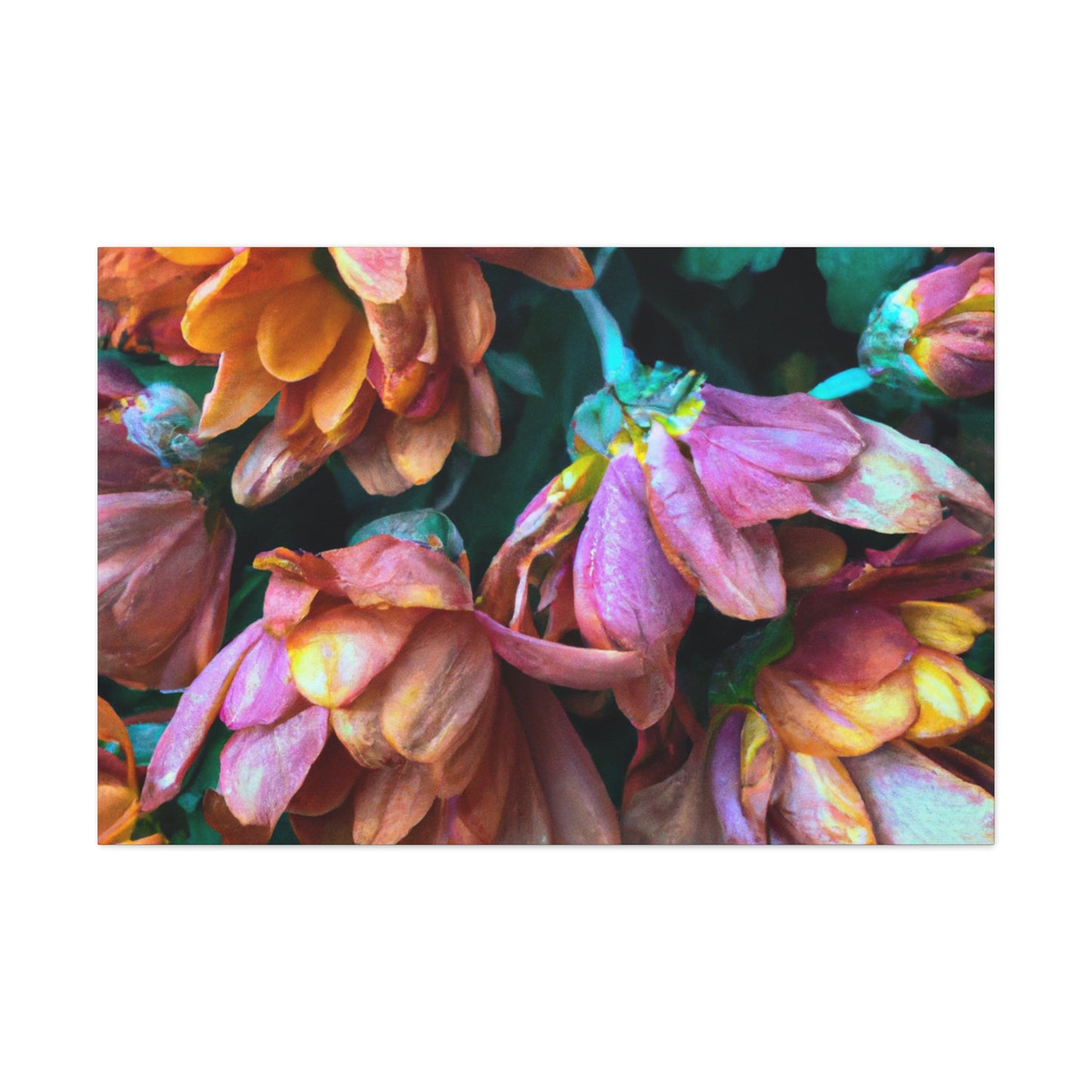 Weeping Reds - Canvas - Floral