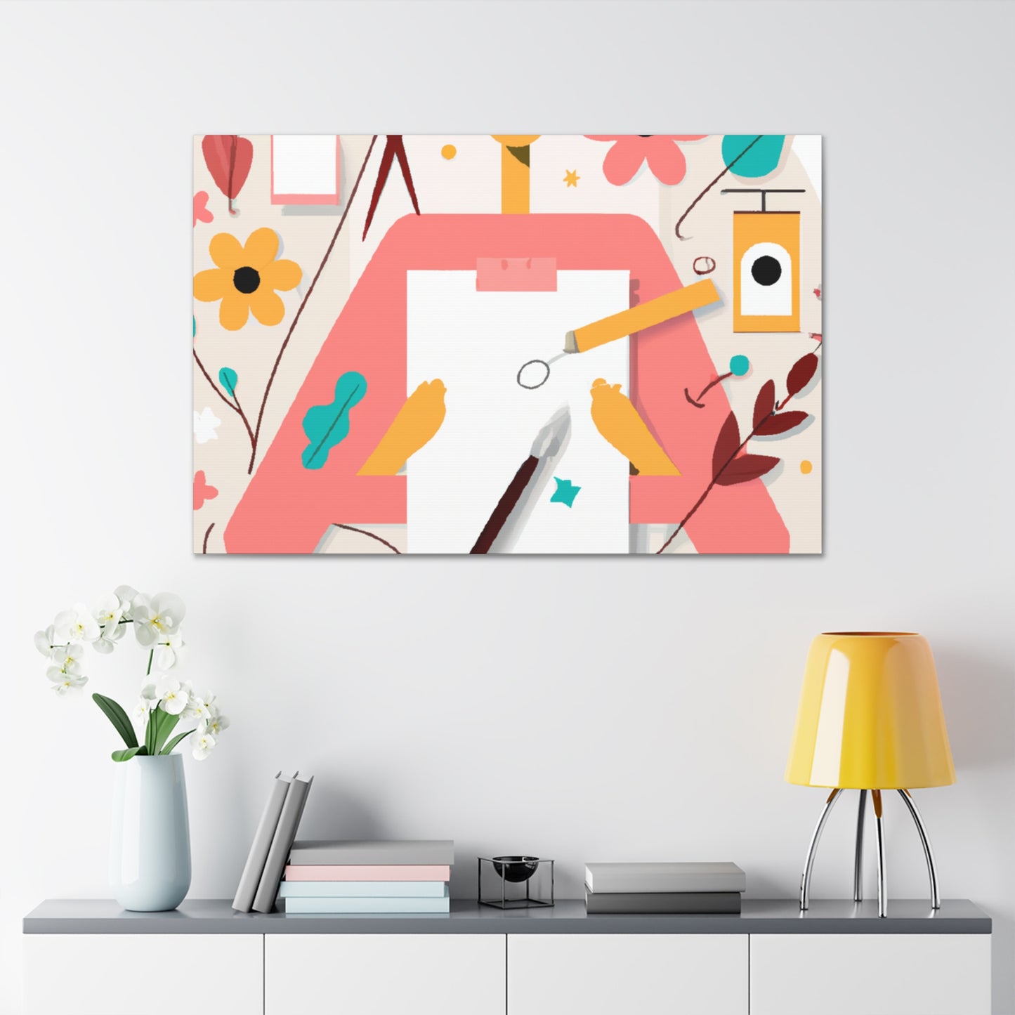Sparse Aura - Minimalism - Canvas
