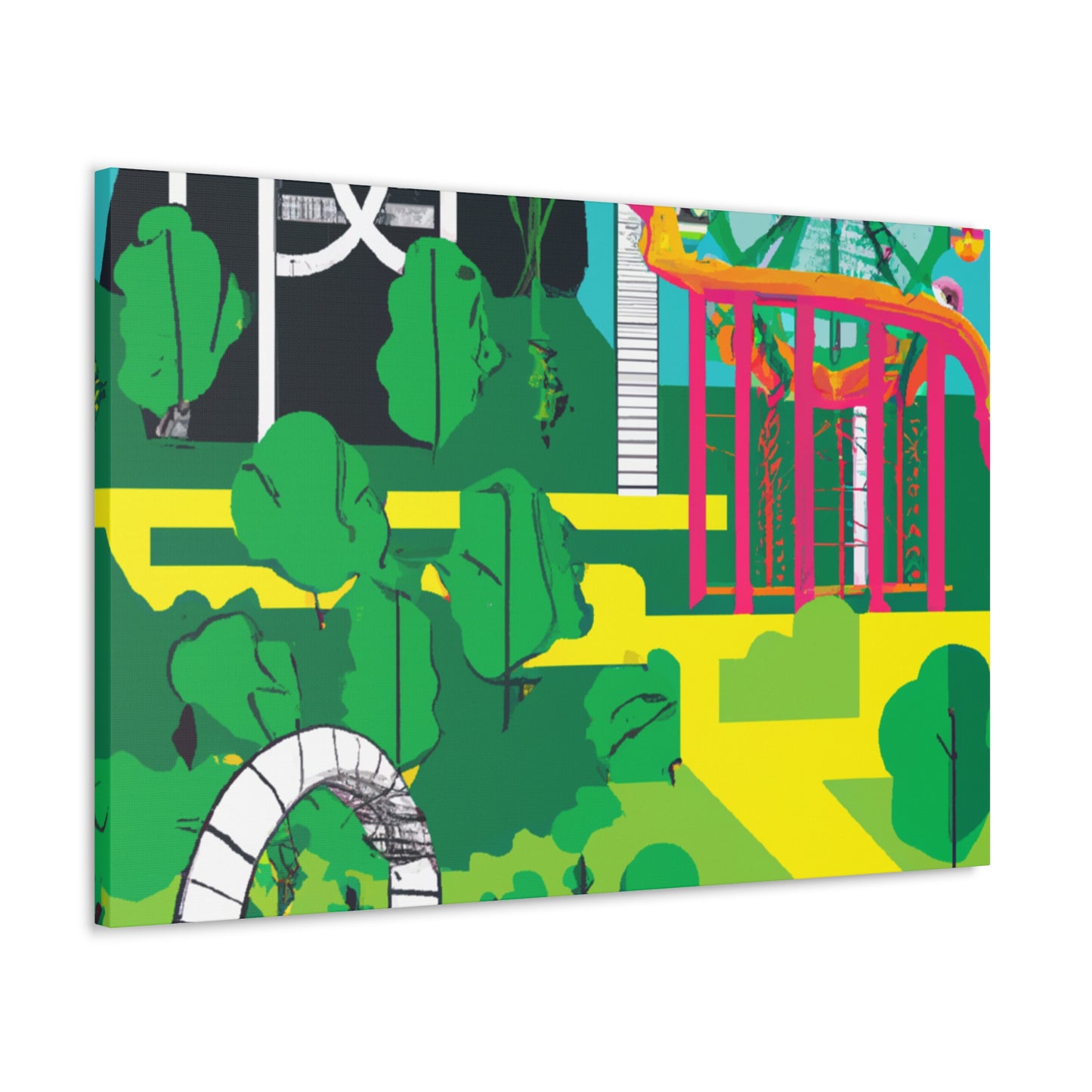 Glowgreen - Landscape - Amusement - Canvas