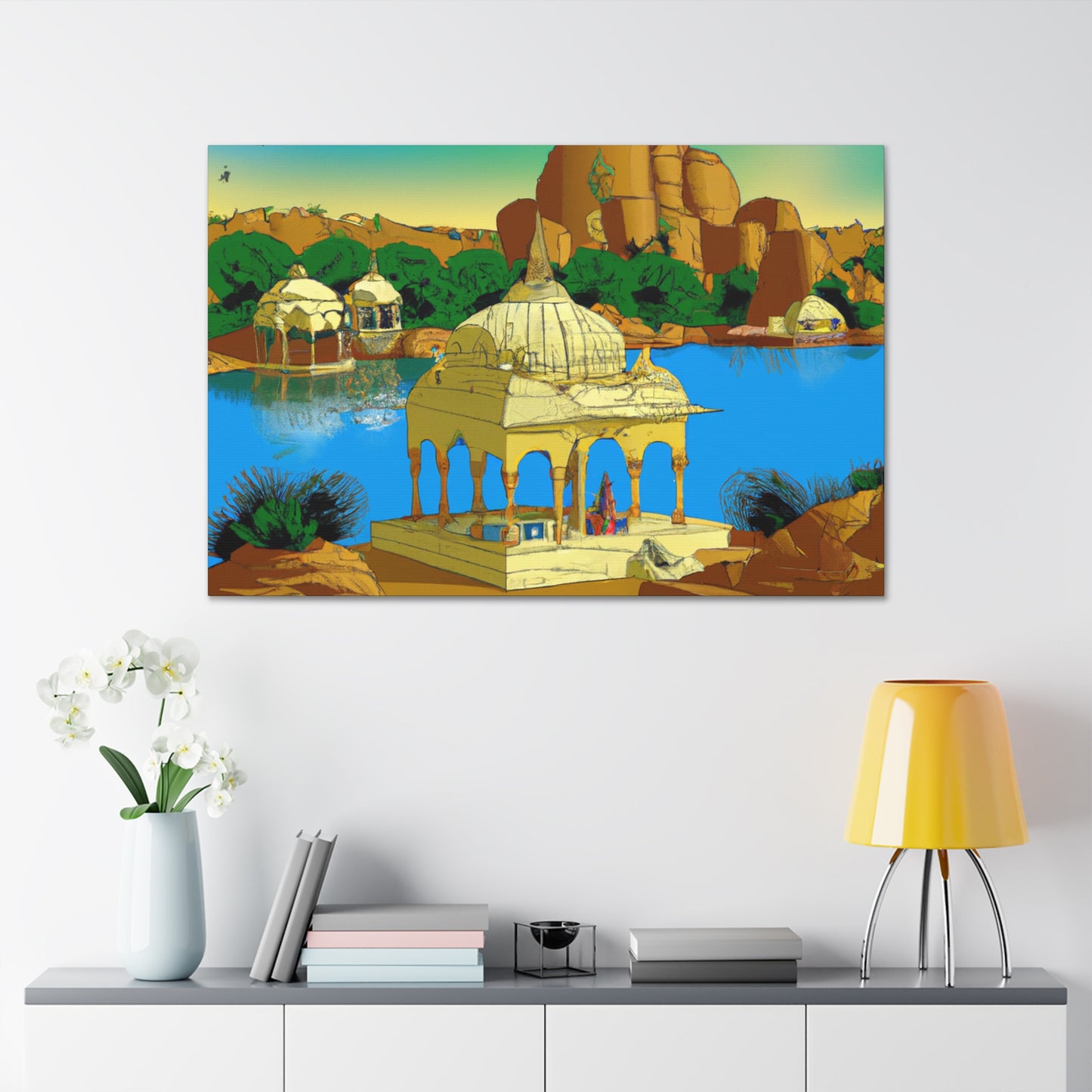 Taj Mahal - Destination India - Canvas