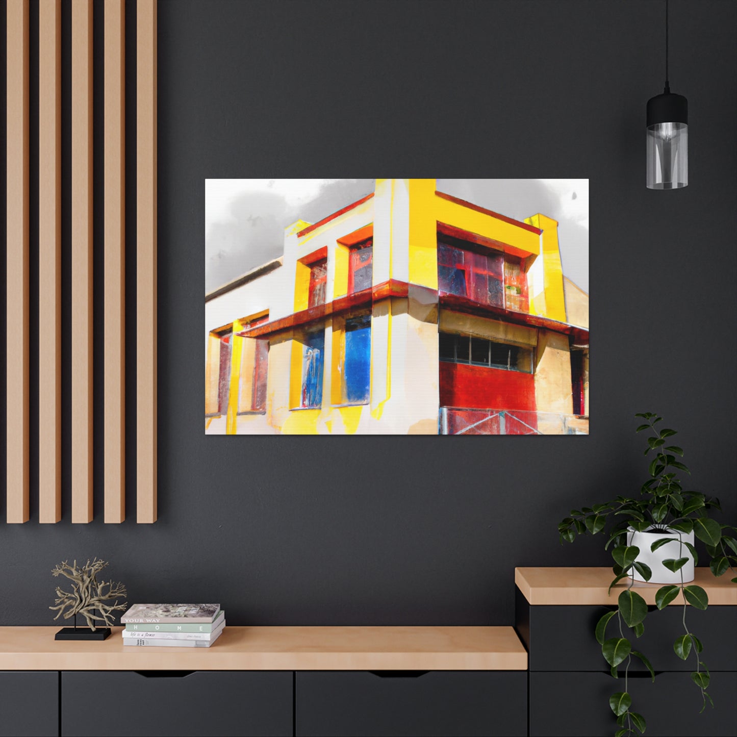 Salvadore -Architectural Canvas