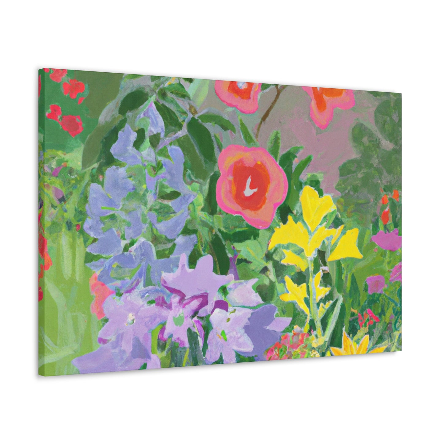 Trellis of Blooms. - Floral Canvas