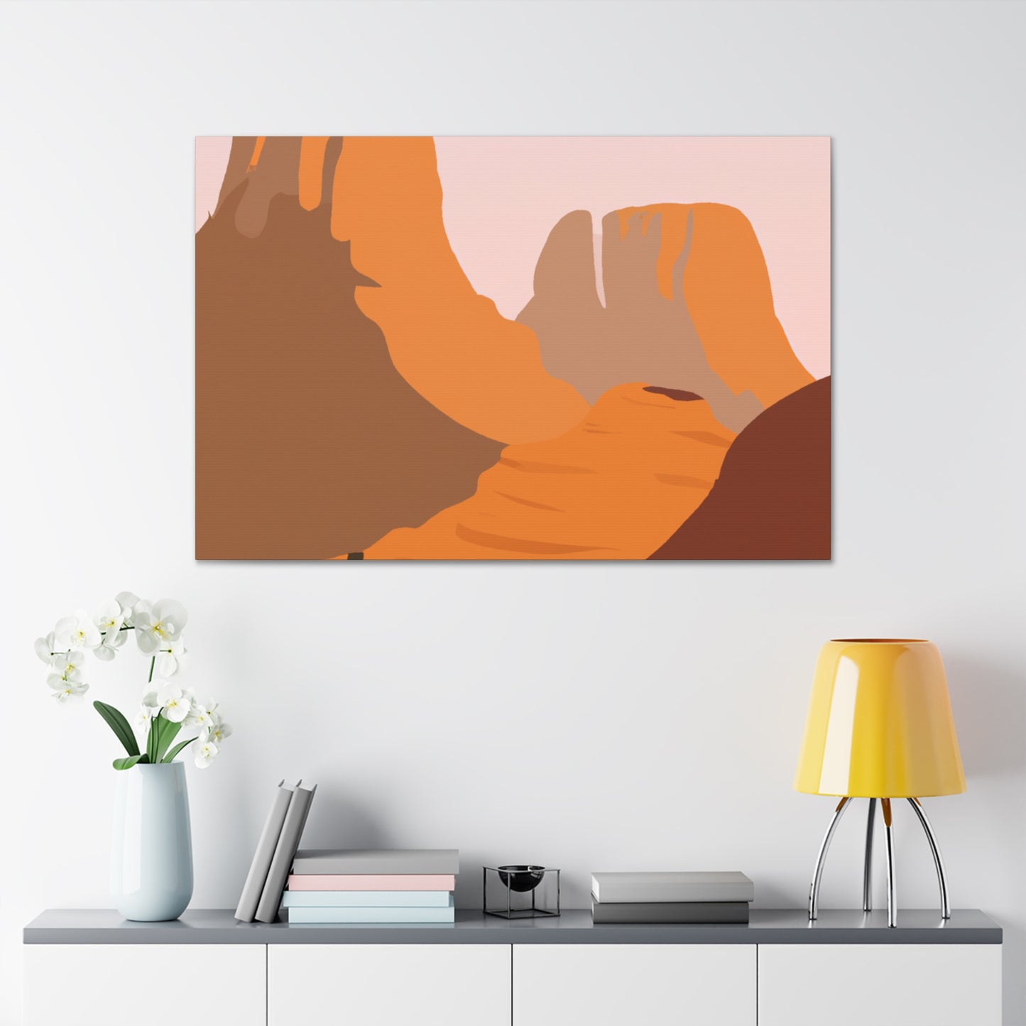 Desert Bloom - Landscape - Canvas