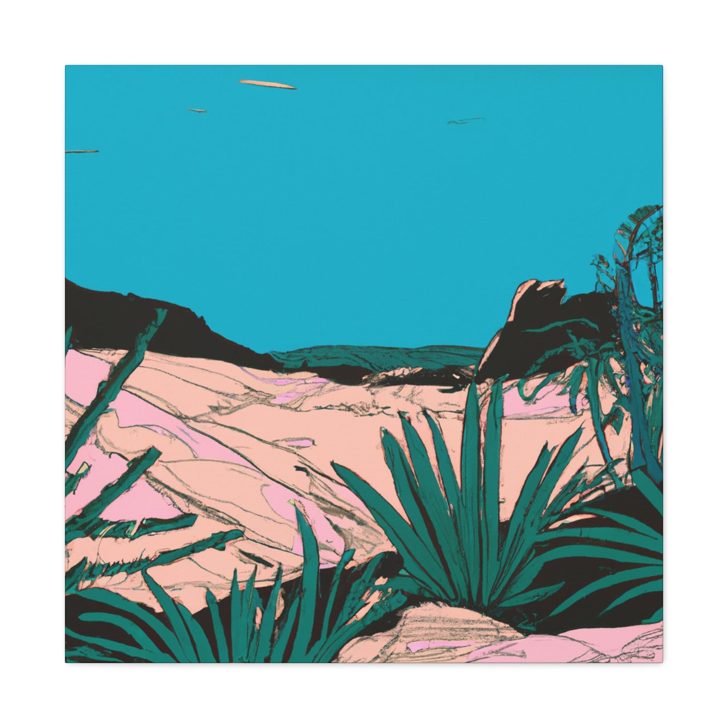 Dune-scape Landscape - Canvas