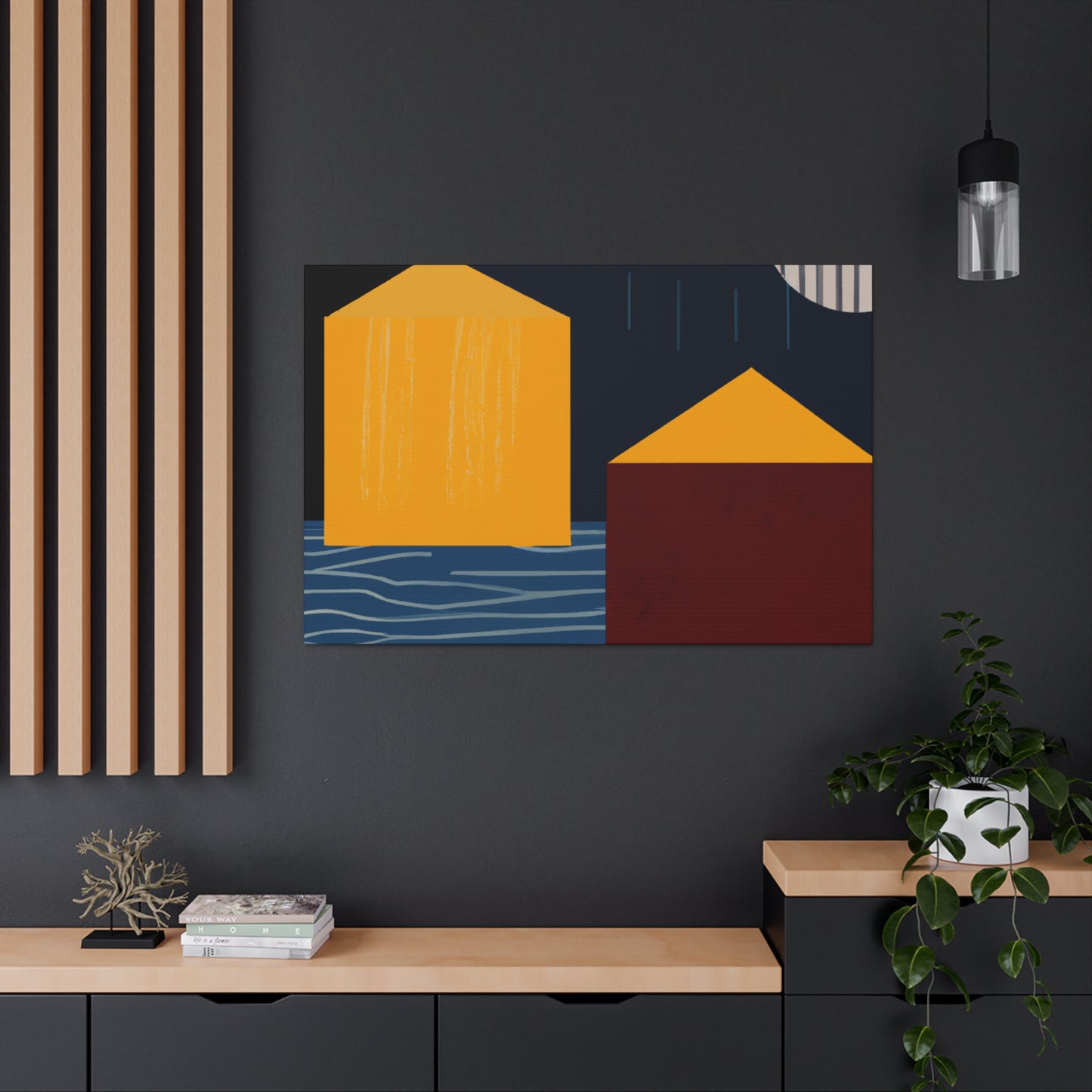 Rise Up - Midcentury Canvas