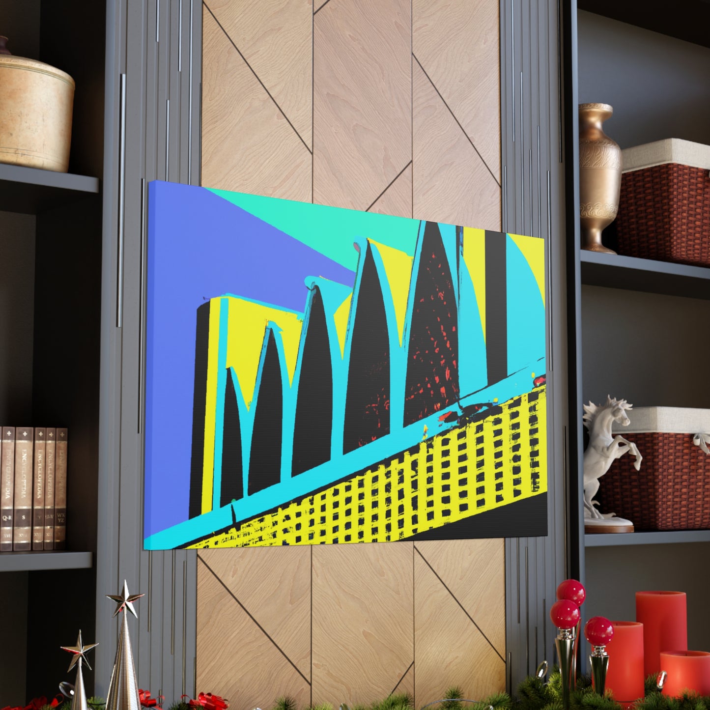 Teensome Twist-O-Rama Dance Hall - Canvas - Pop Art