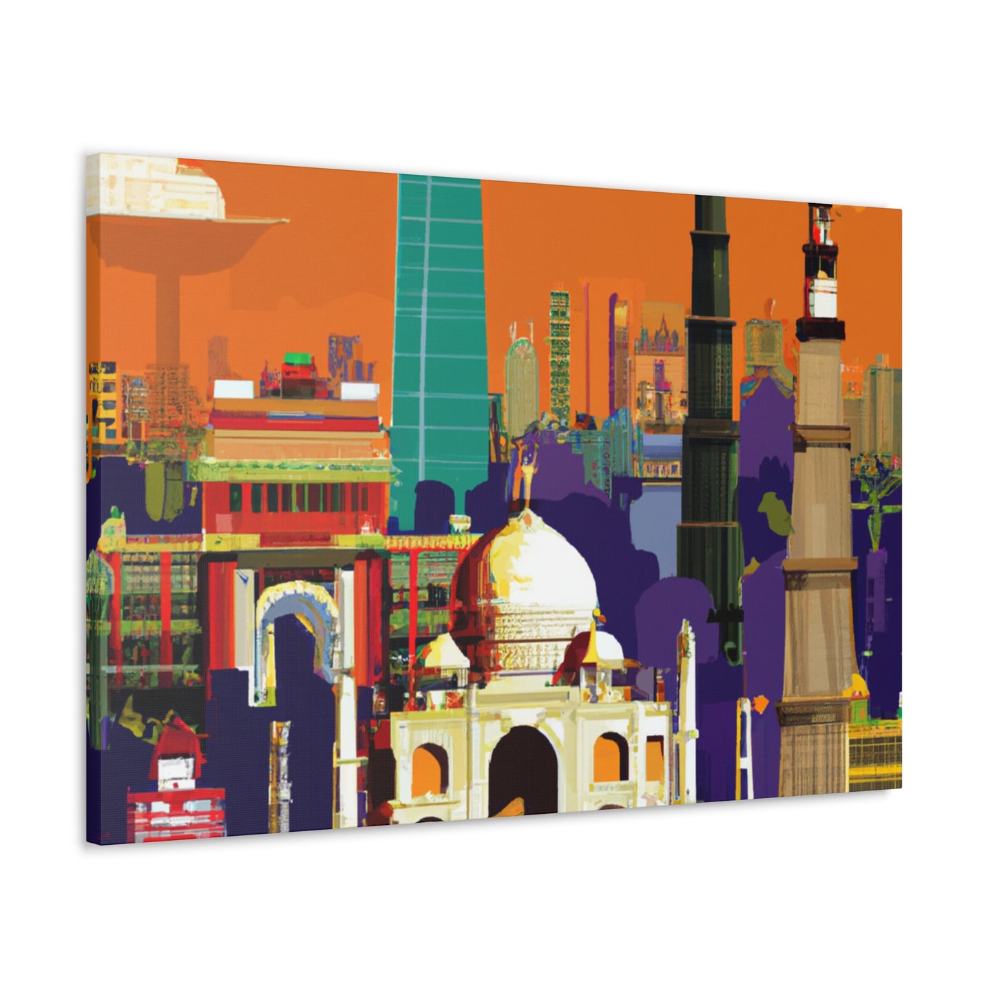TajMahal - Destination India - Canvas