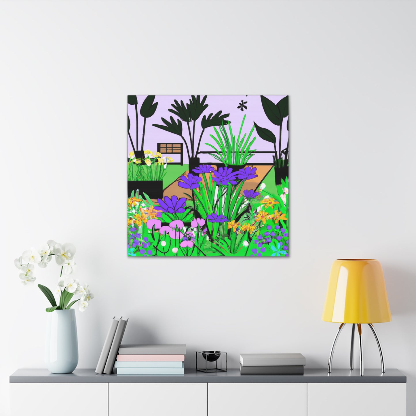 Gardenswept - Landscape - Canvas