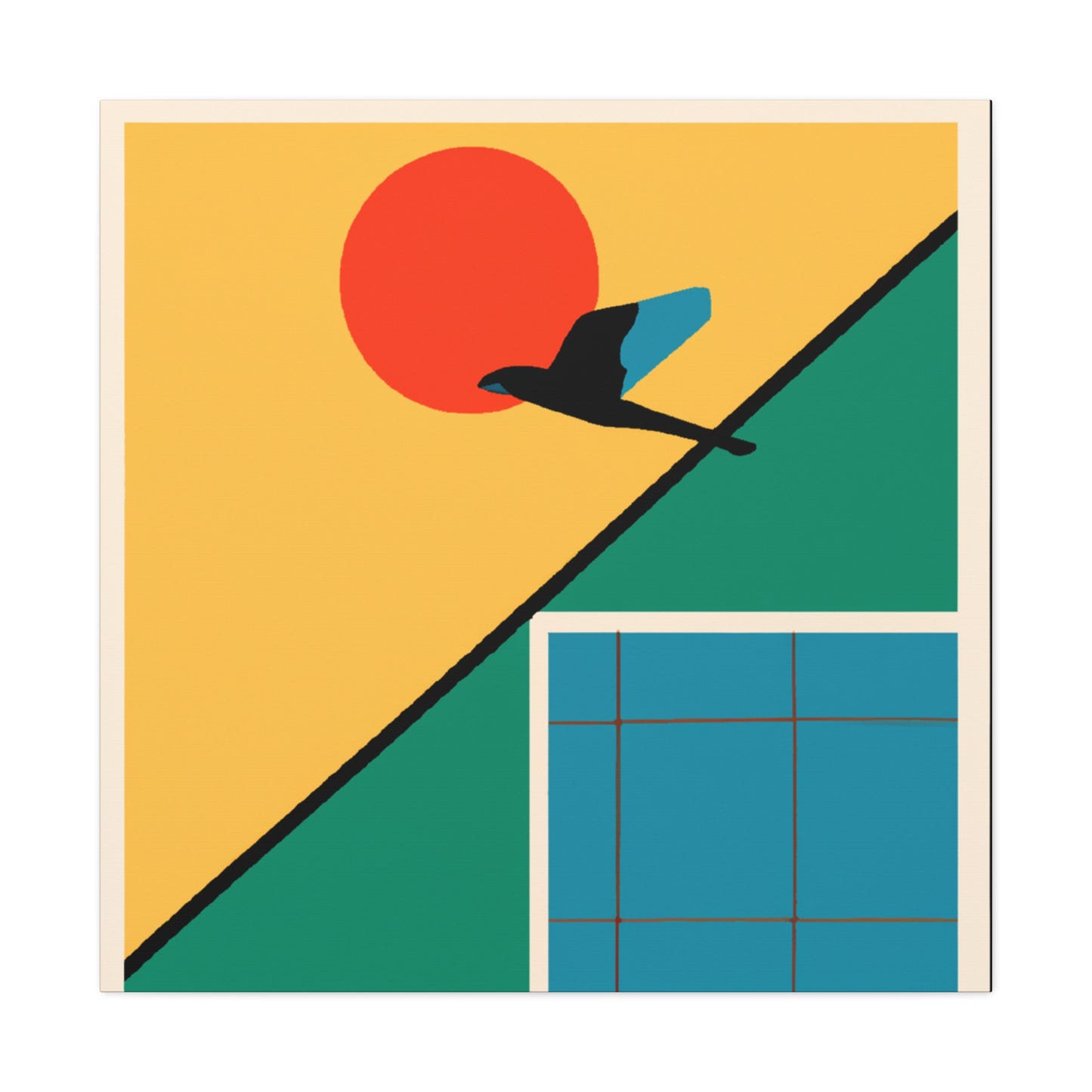 Sparsely Simplistic - Minimalism - Canvas
