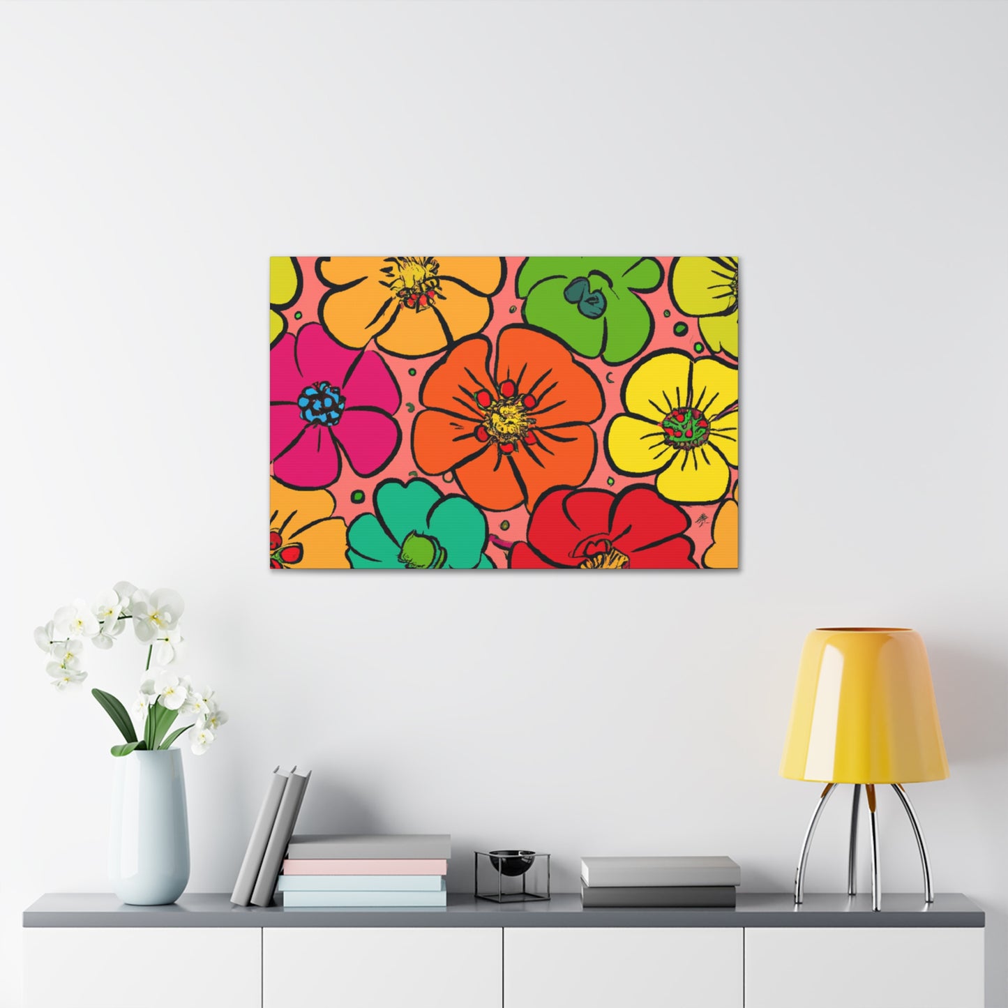 Primroseen - Floral - Canvas