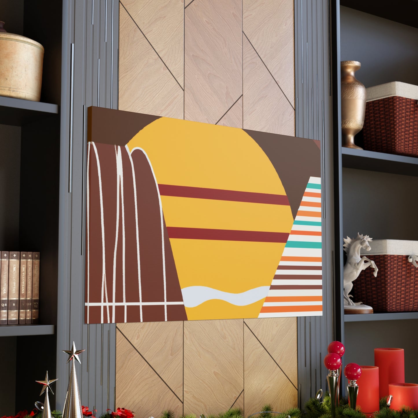 Peru- Midcentury Canvas