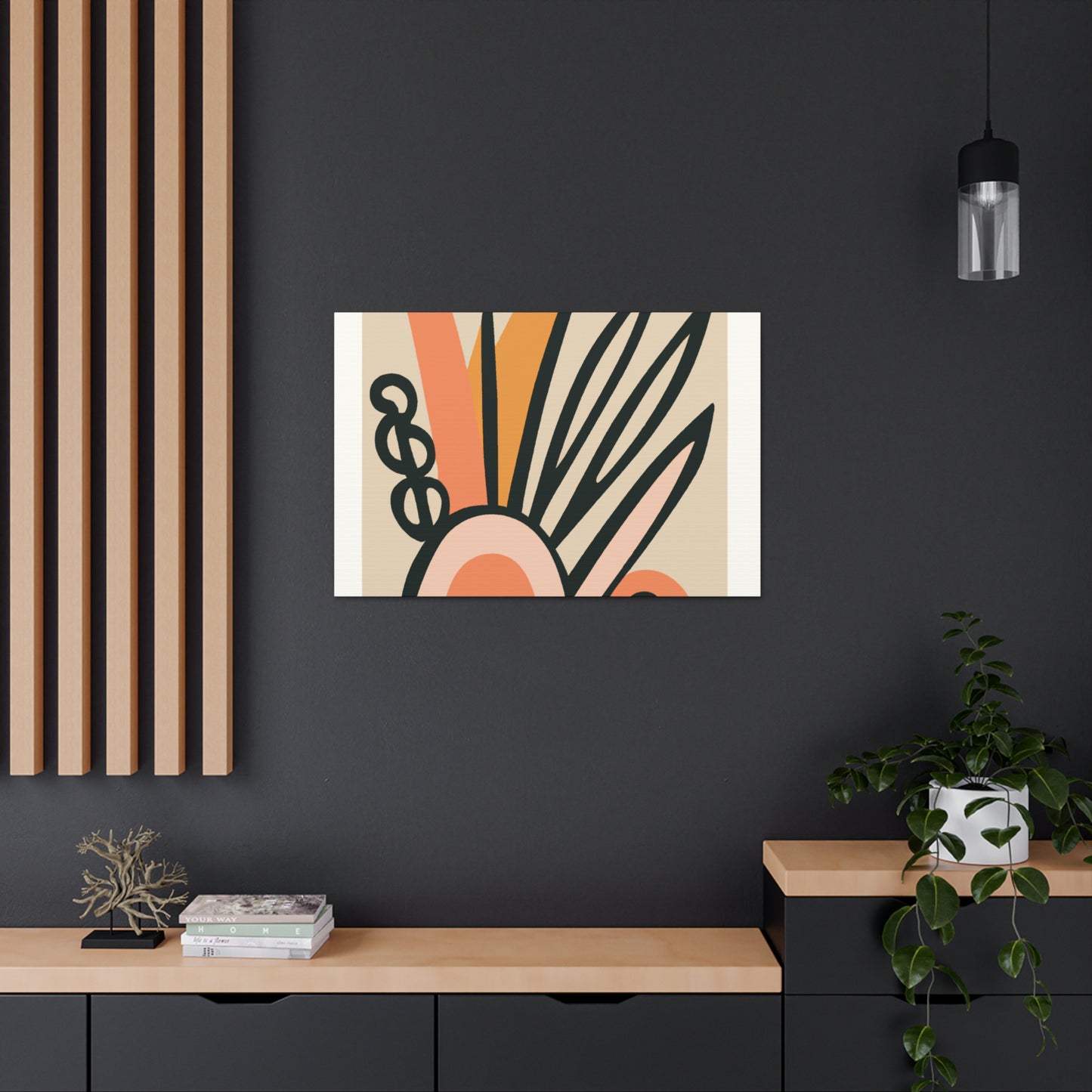Peregrine Duckling. - Midcentury Canvas