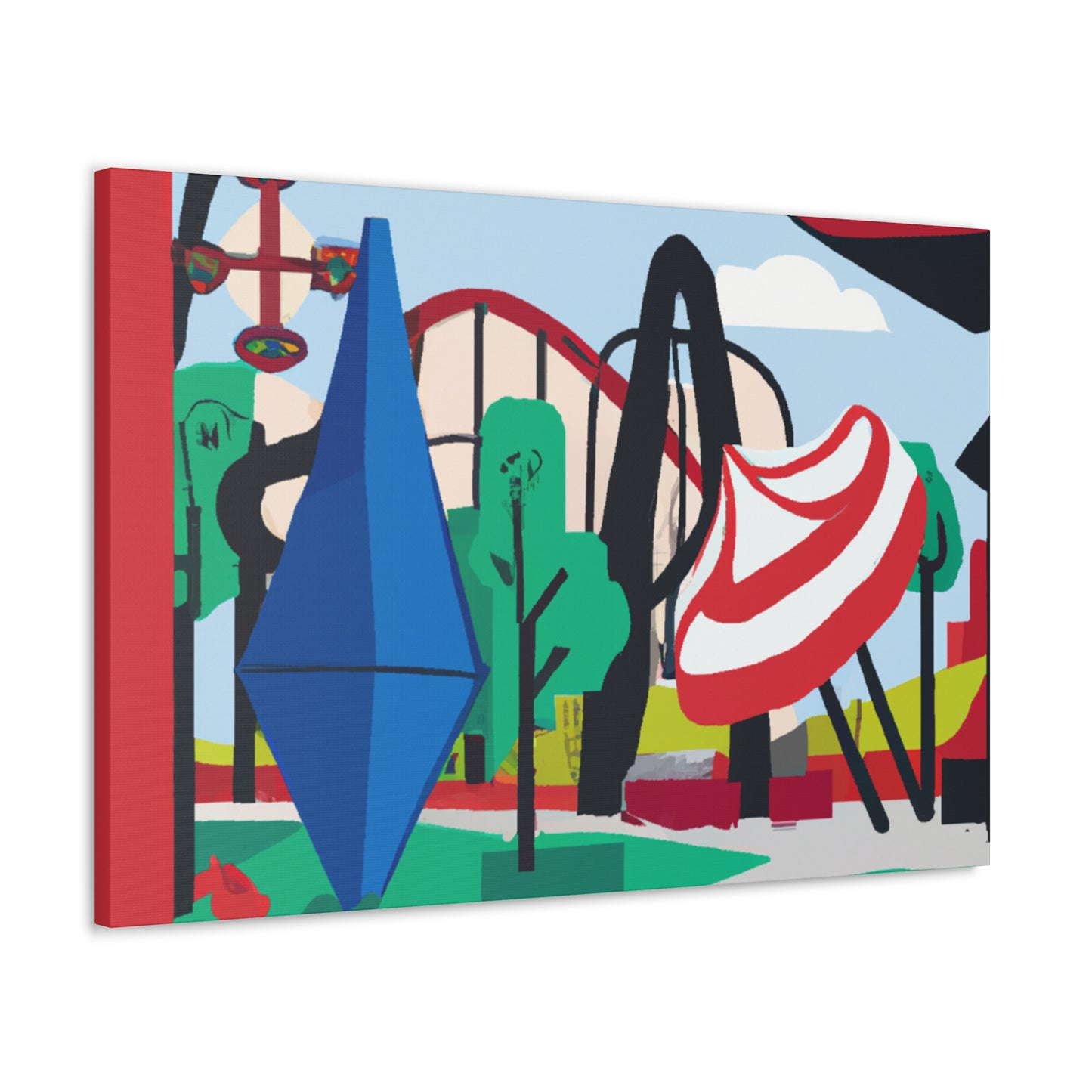Greenvale - Landscape - Amusement - Canvas