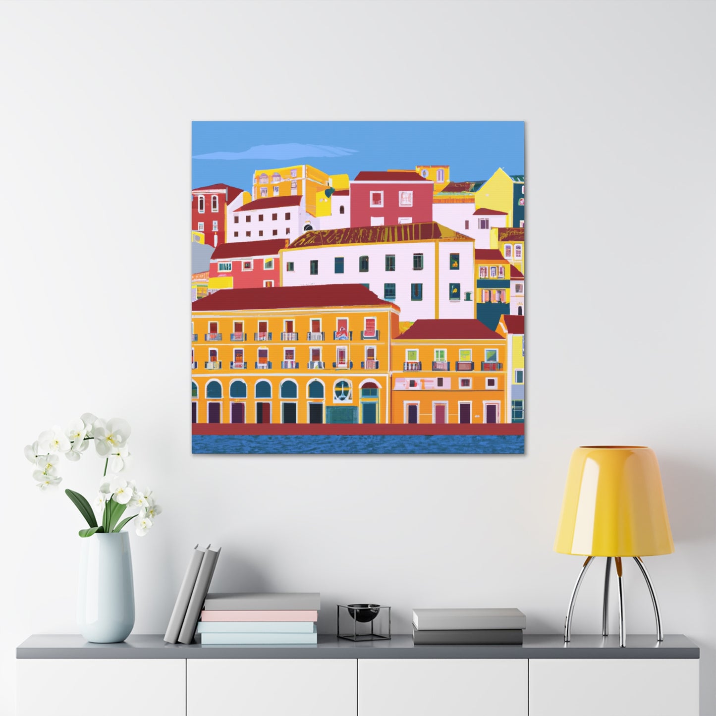 Vibrant Vista - Destination Portugal - Canvas