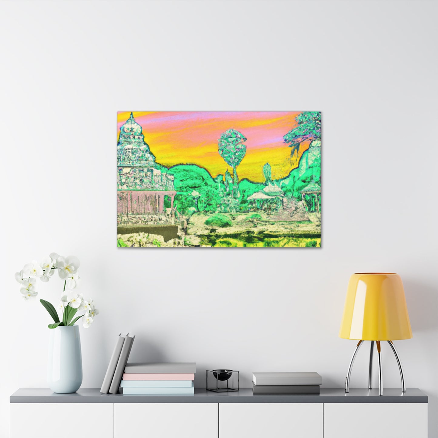 Taj Mahal - Destination India - Canvas