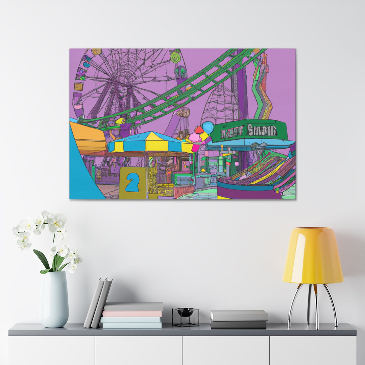 SpinTopia - Amusement - Canvas
