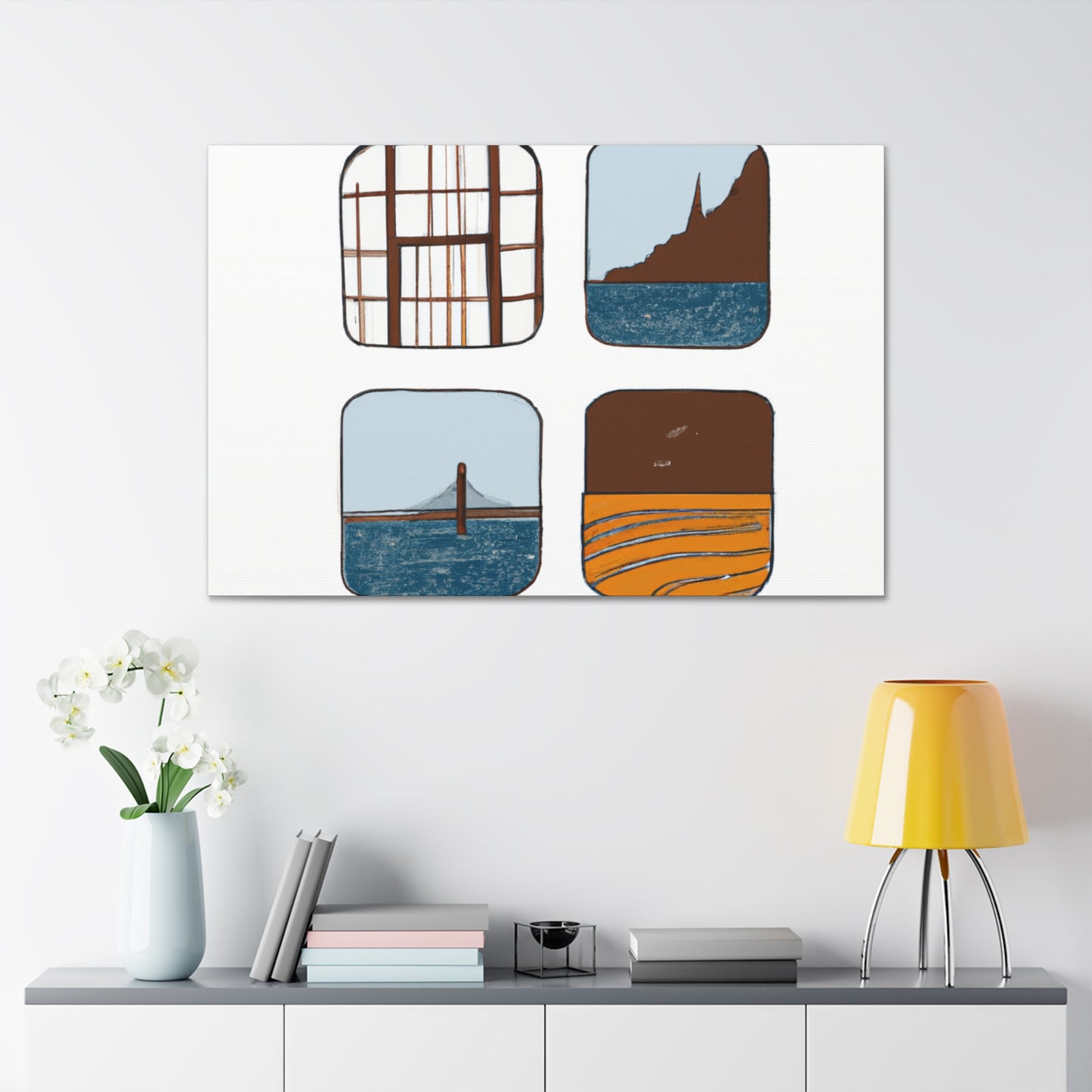 Zen of Elegance - Minimalism - Canvas