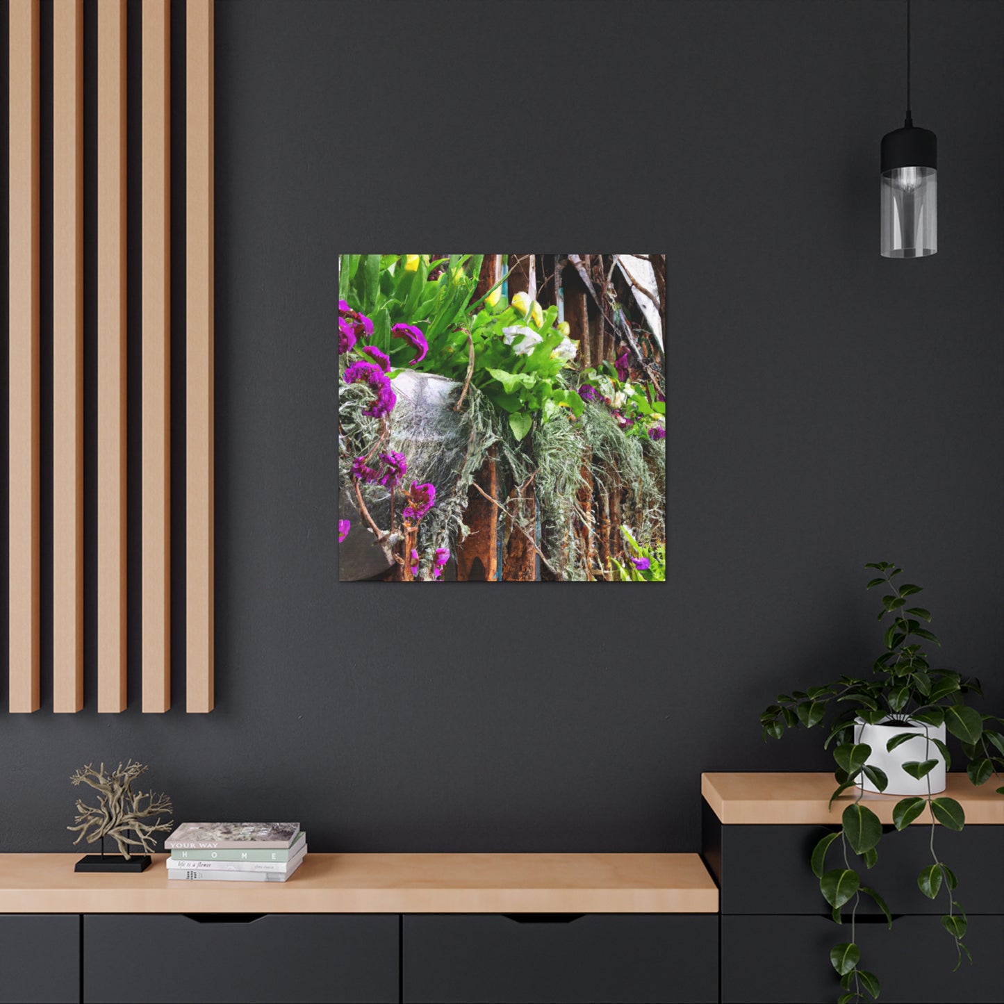 "Garden of Abundance" - Floral Canvas