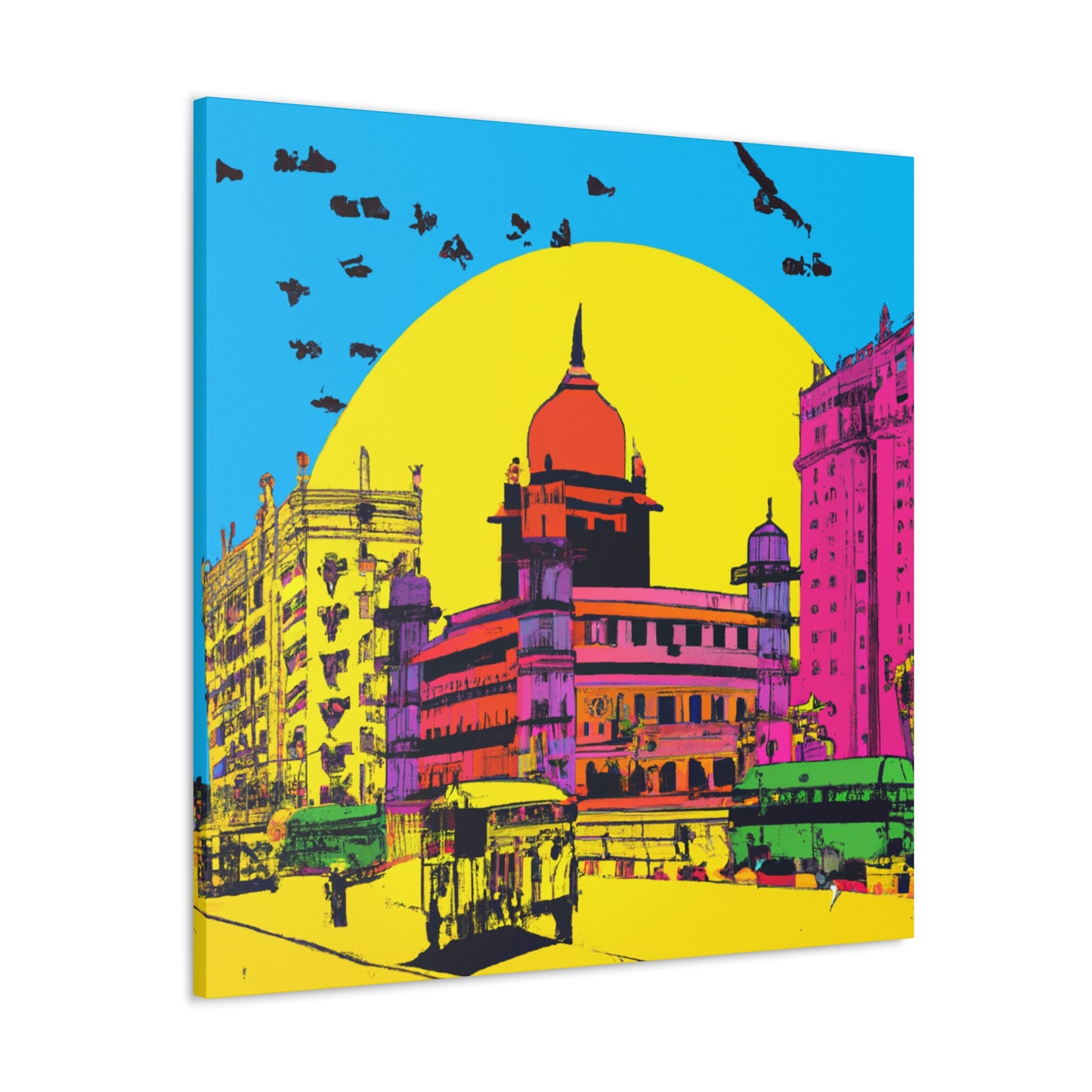 Taj Mahal - Destination India - Canvas
