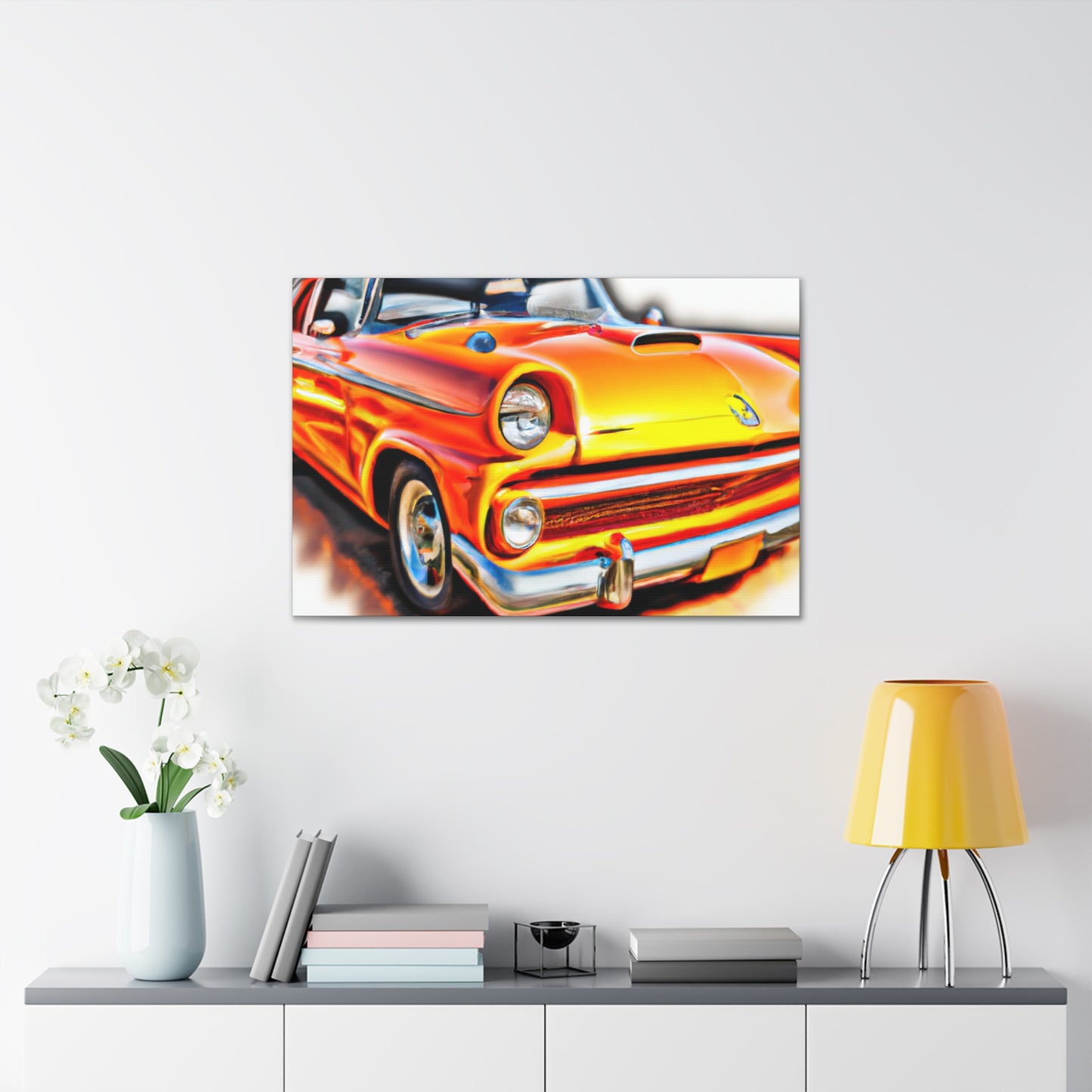Tidal Wash - Automobile Canvas