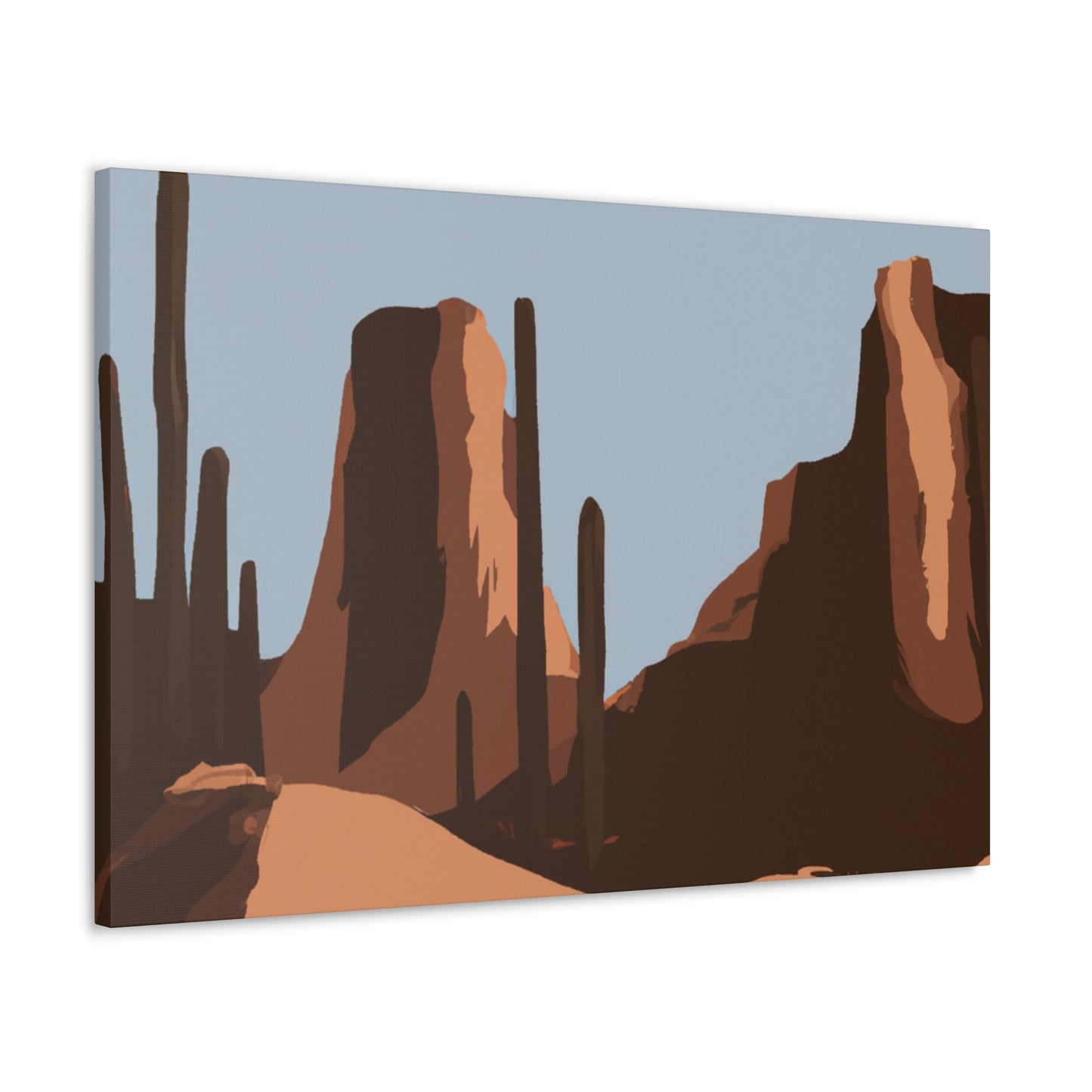 Prickly Oasis - Landscape - Canvas
