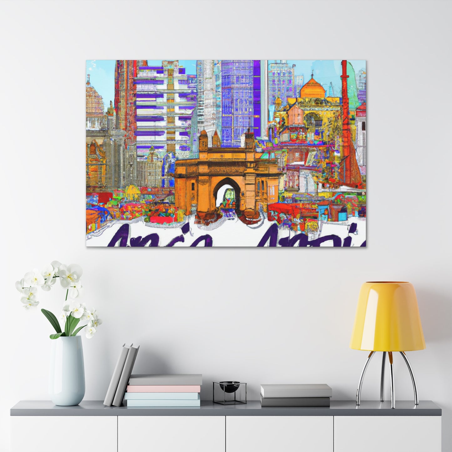 Taj Mahal - Destination India - Canvas