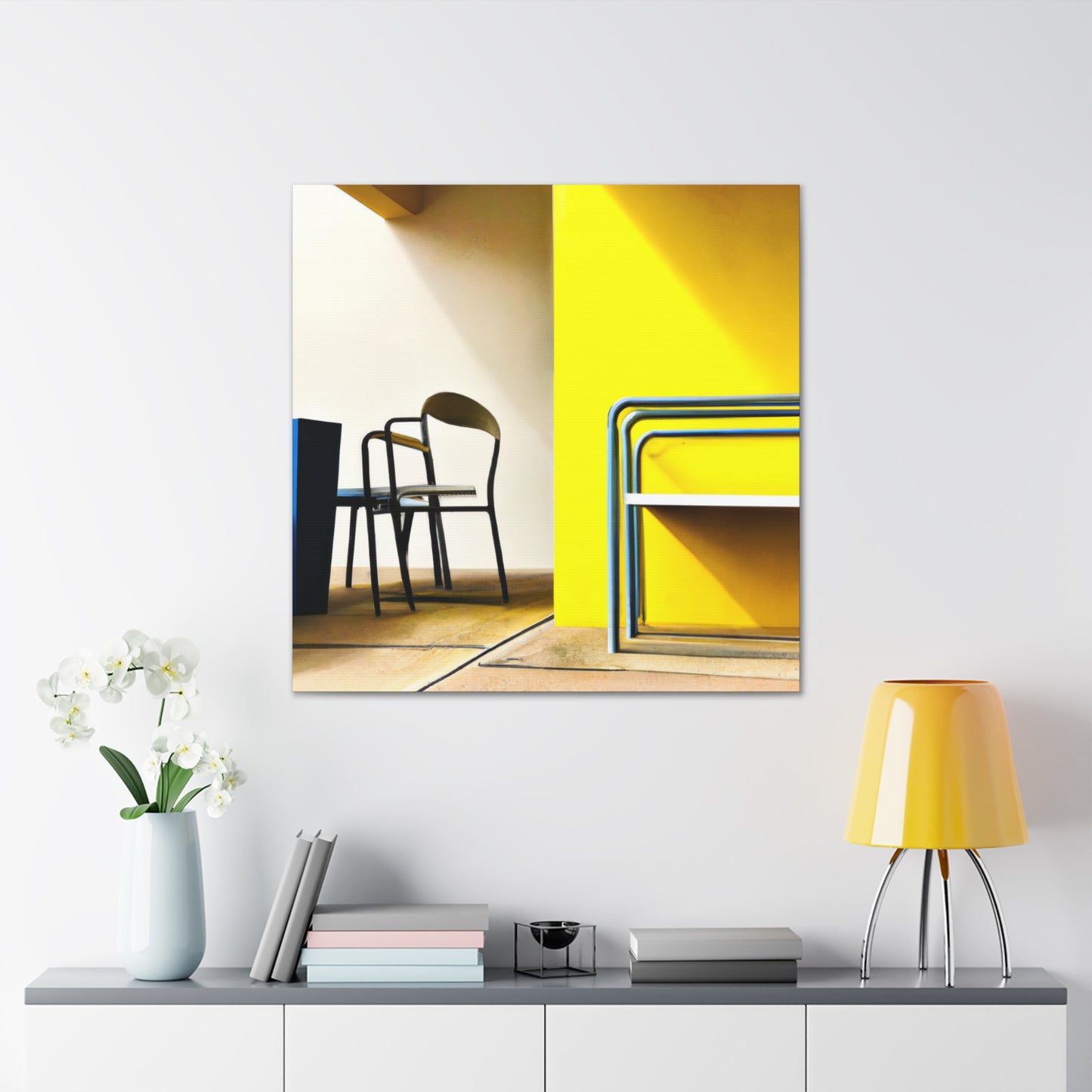 Vibrant Confection - Midcentury - Canvas