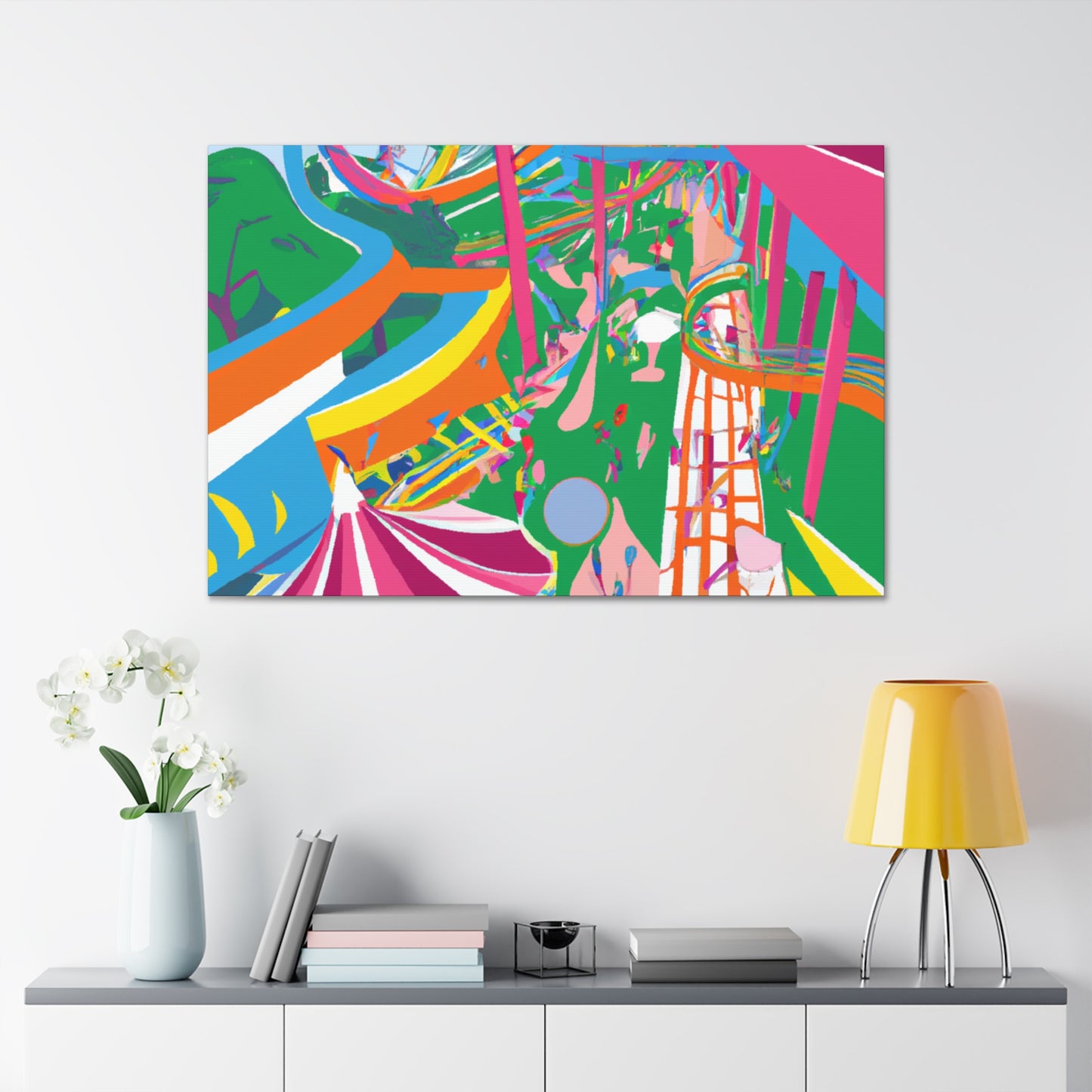 Candyland Rush - Amusement - Canvas
