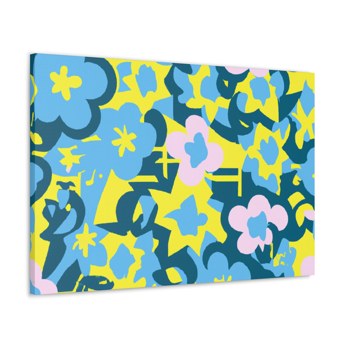 "Floral Fantasia" - Floral Canvas