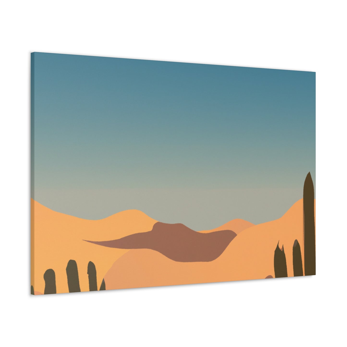 Cactustine - Landscape - Canvas