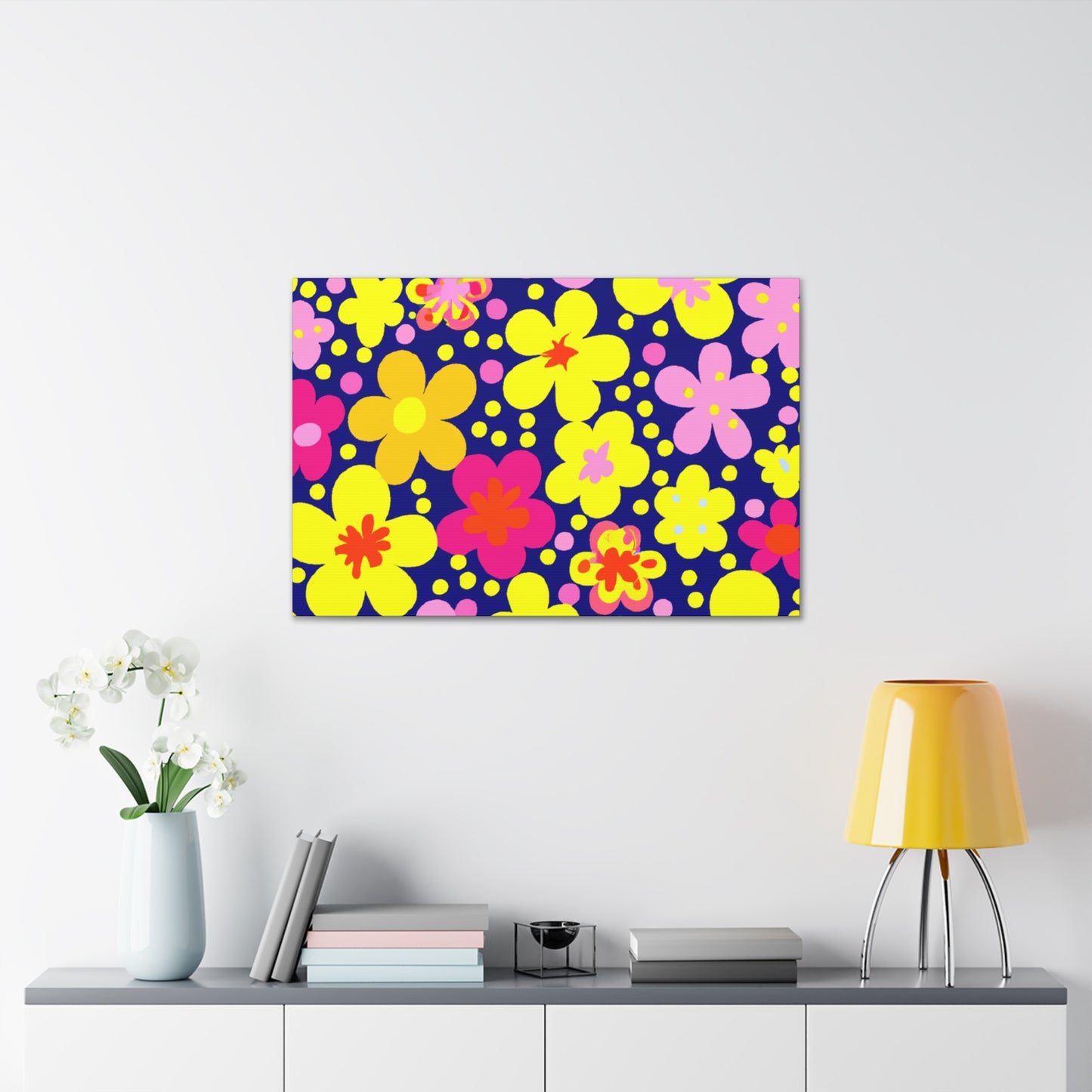 Blissful Bloom - Floral - Canvas