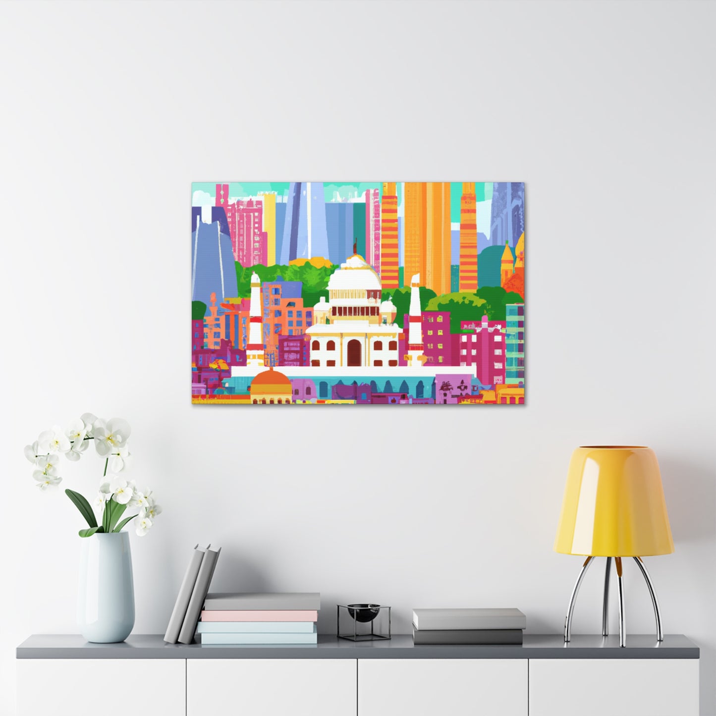 Kaleidoscope - Destination India - Canvas