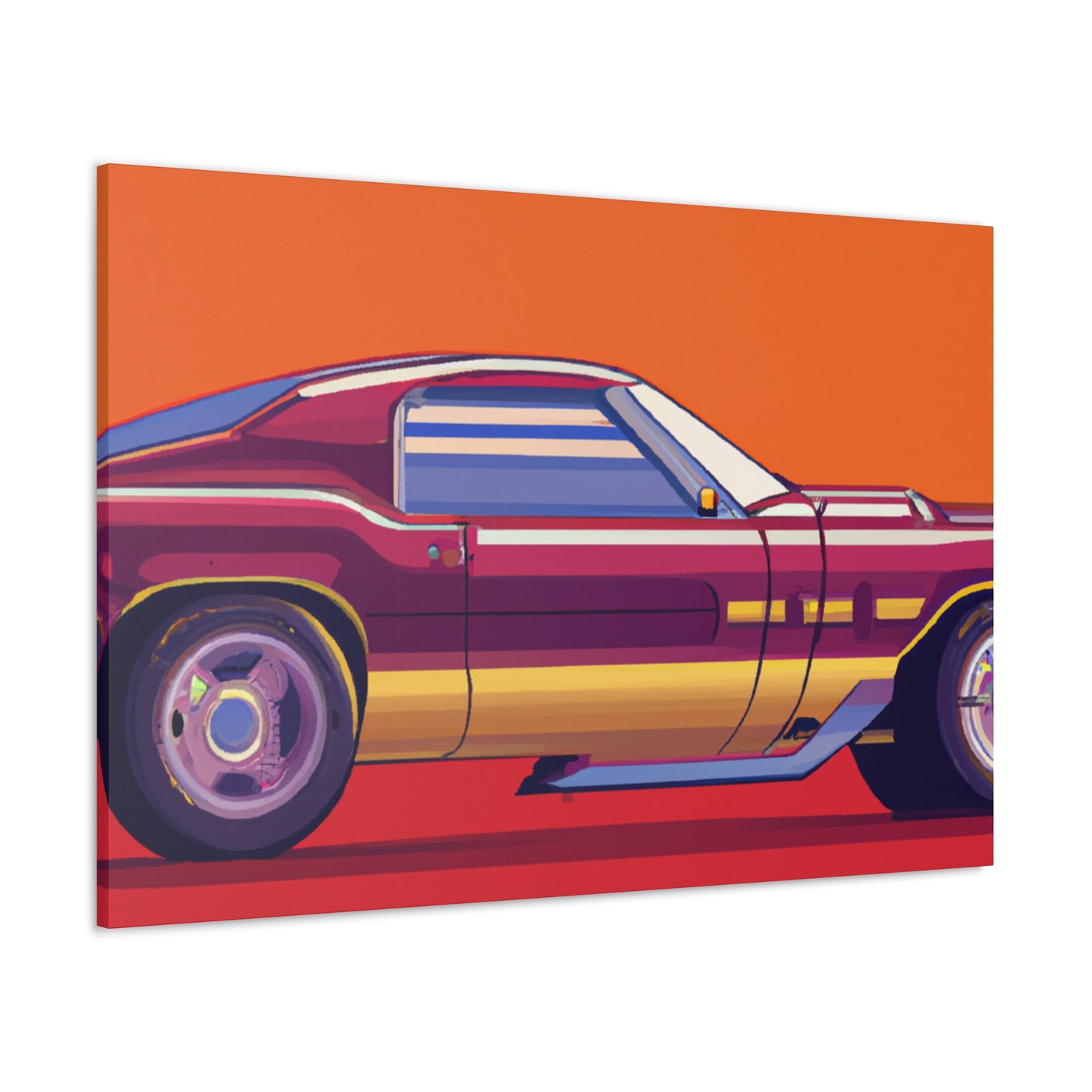 Blastoff Bronco - Automobile - Canvas