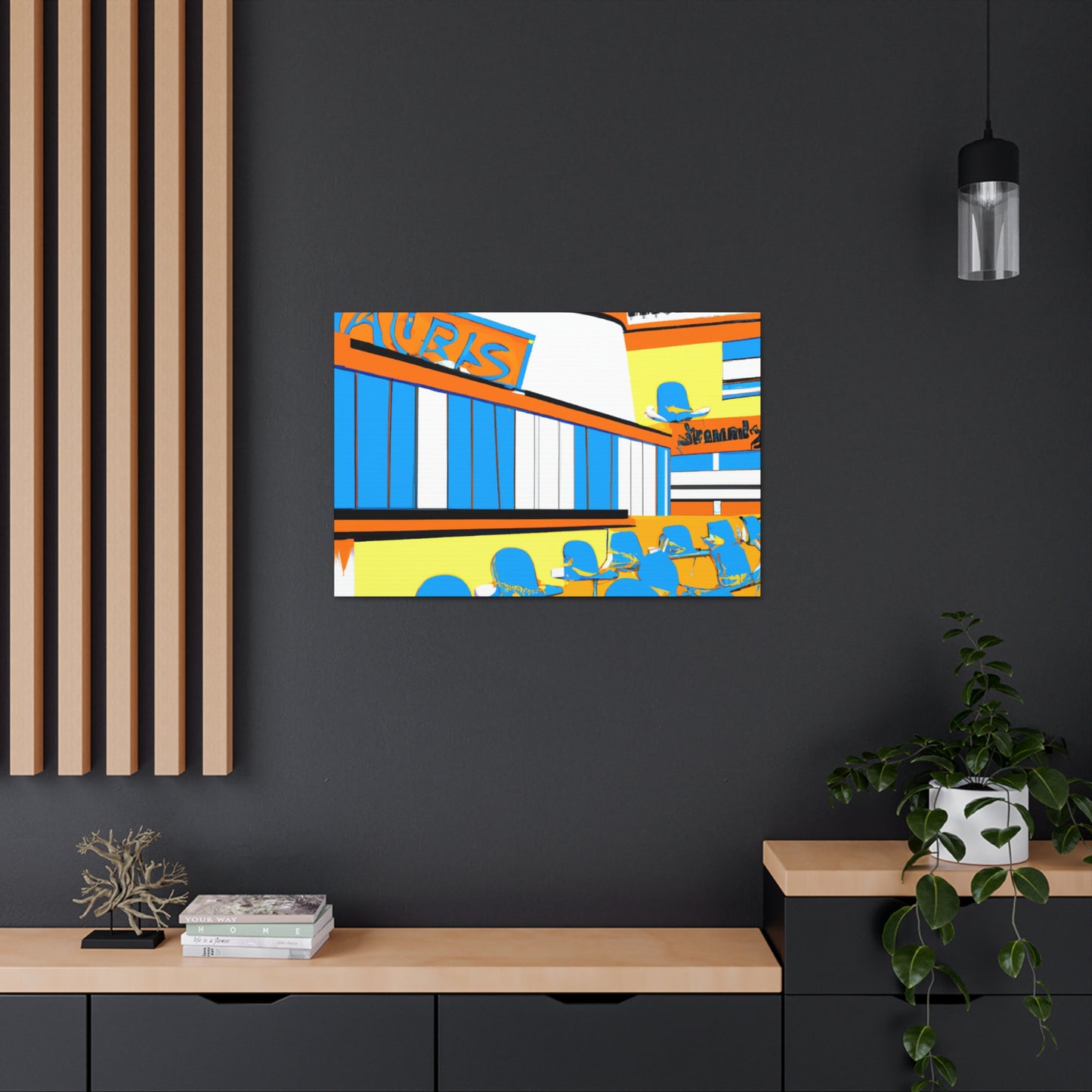 Moxie's Jukebox Jamboree - Canvas - Pop Art
