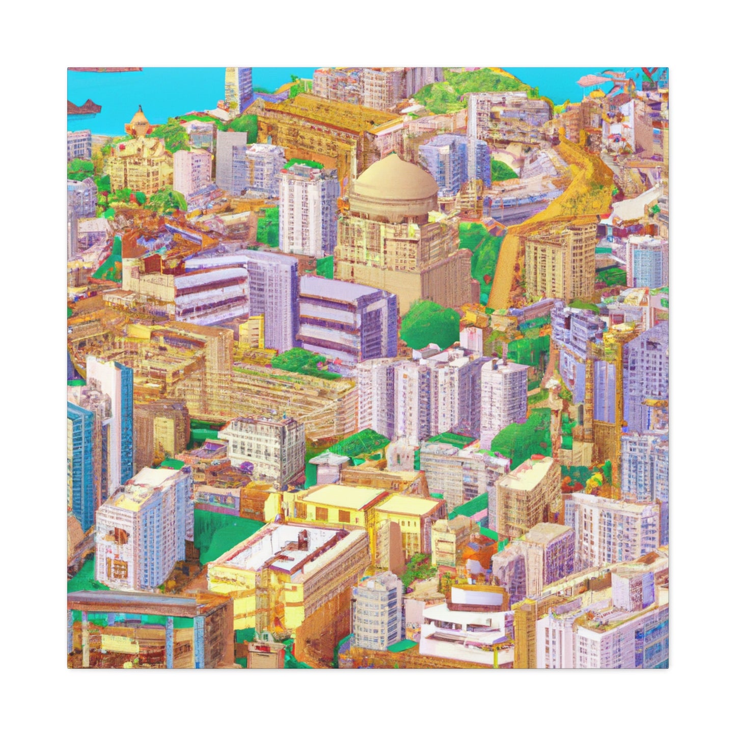 Spicy Samarkand - Destination India - Canvas